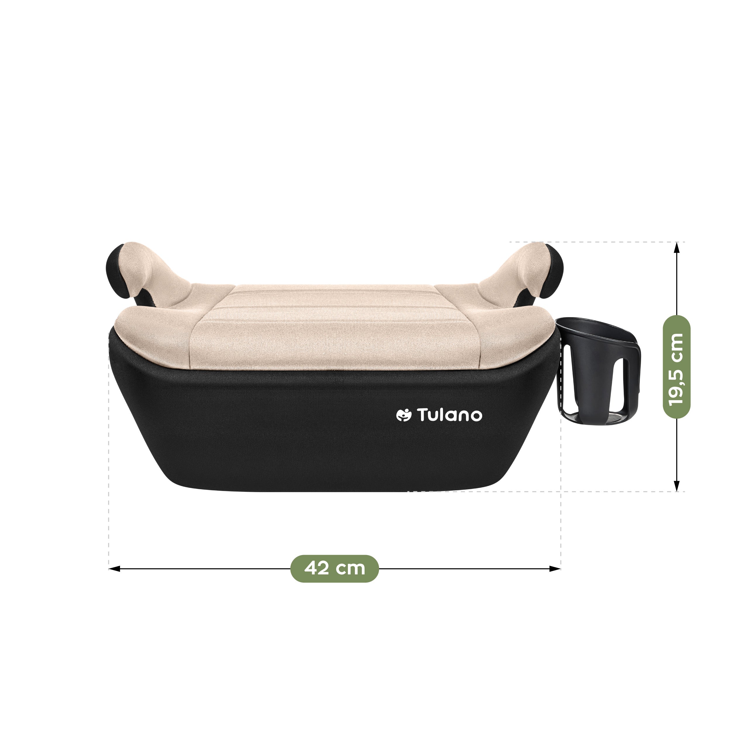 OUTLET Fotelik samochodowy podstawka Tulano Cabby 30 Beige-Black