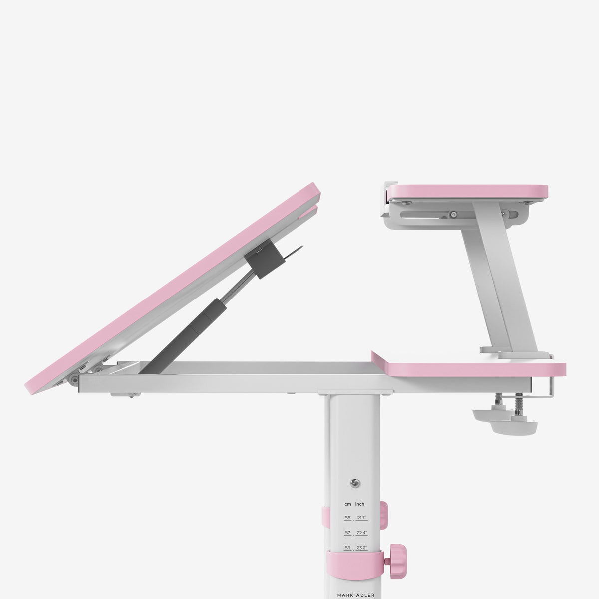 OUTLET Biurko dziecięce regulowane Mark Adler Study 3.7 Pink