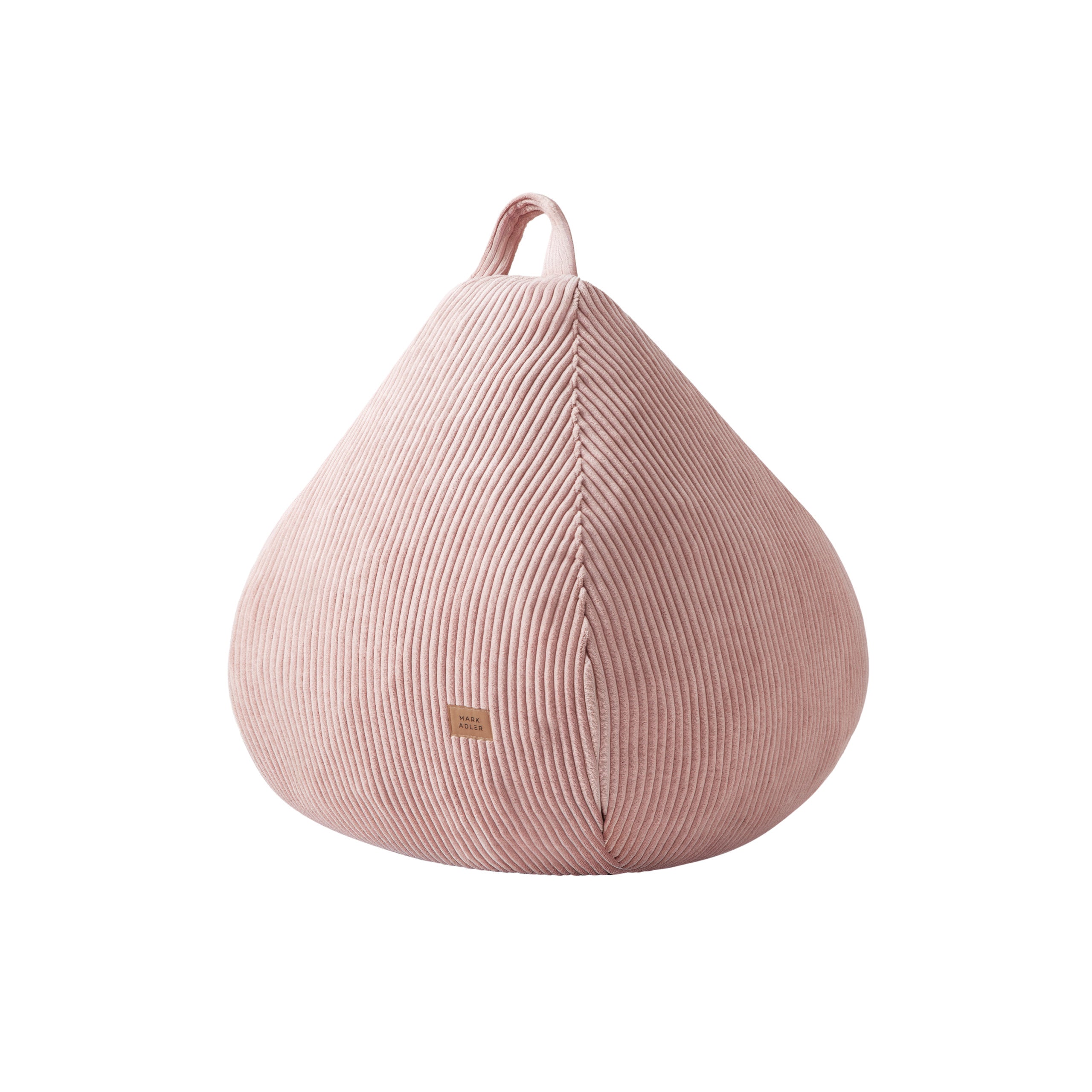 Sztruksowa pufa worek szara Mark Adler Comfy 1.0 Pink