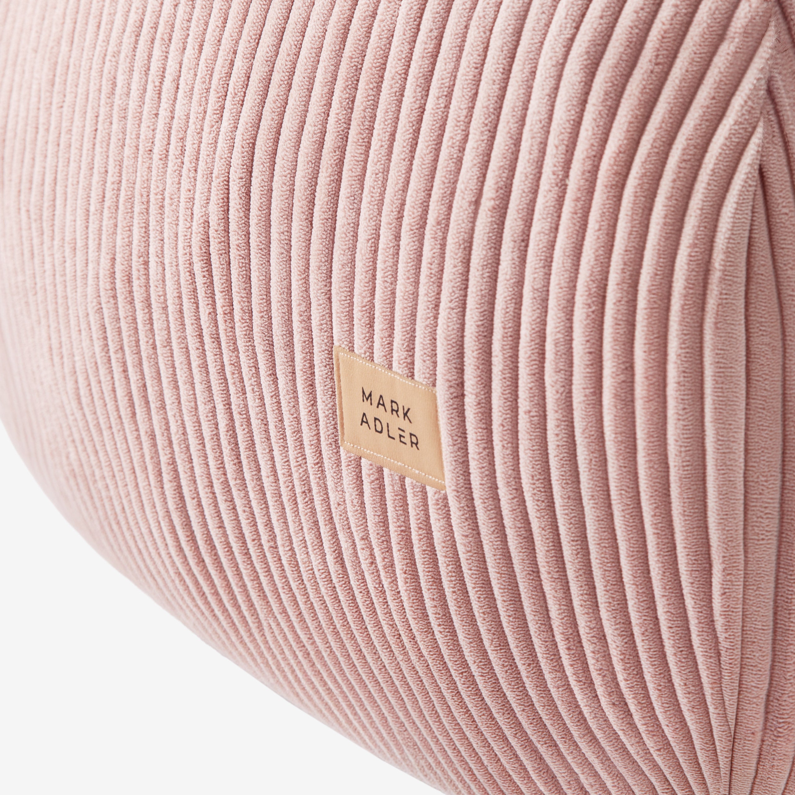 Sztruksowa pufa worek szara Mark Adler Comfy 1.0 Pink
