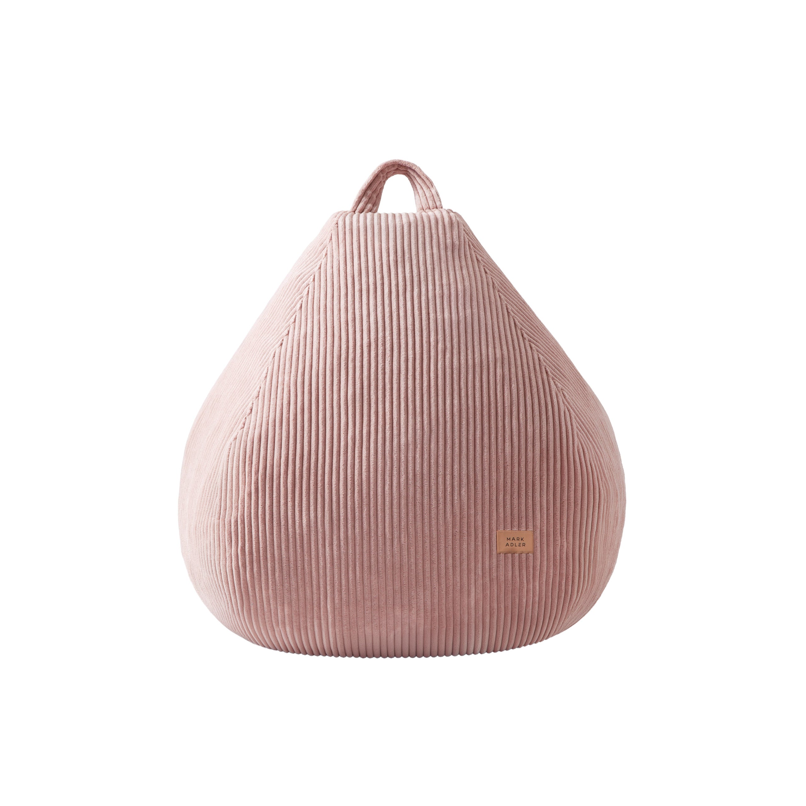 Sztruksowa pufa worek szara Mark Adler Comfy 1.0 Pink