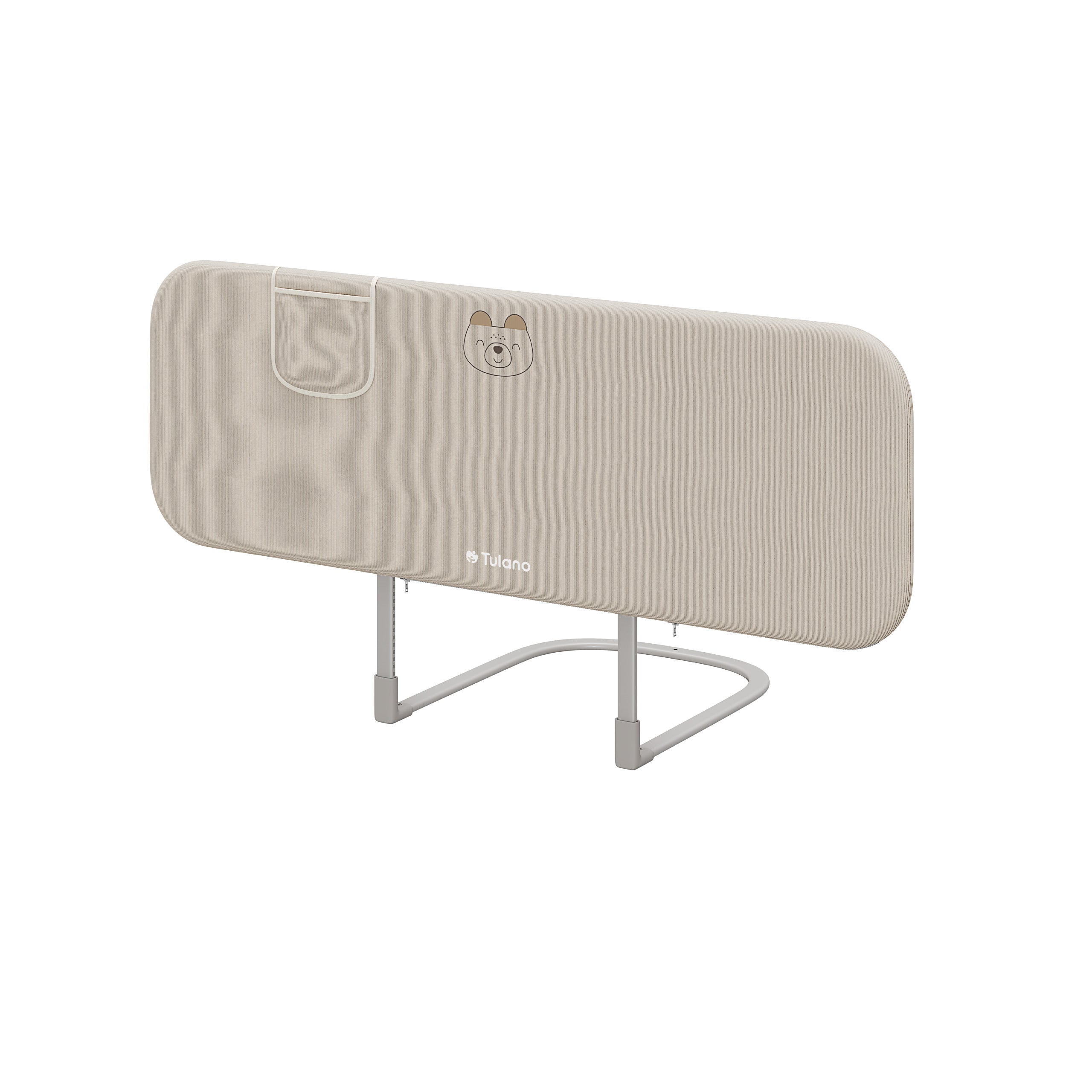 Barierka do łóżka dla dzieci Tulano Cover 50 Beige