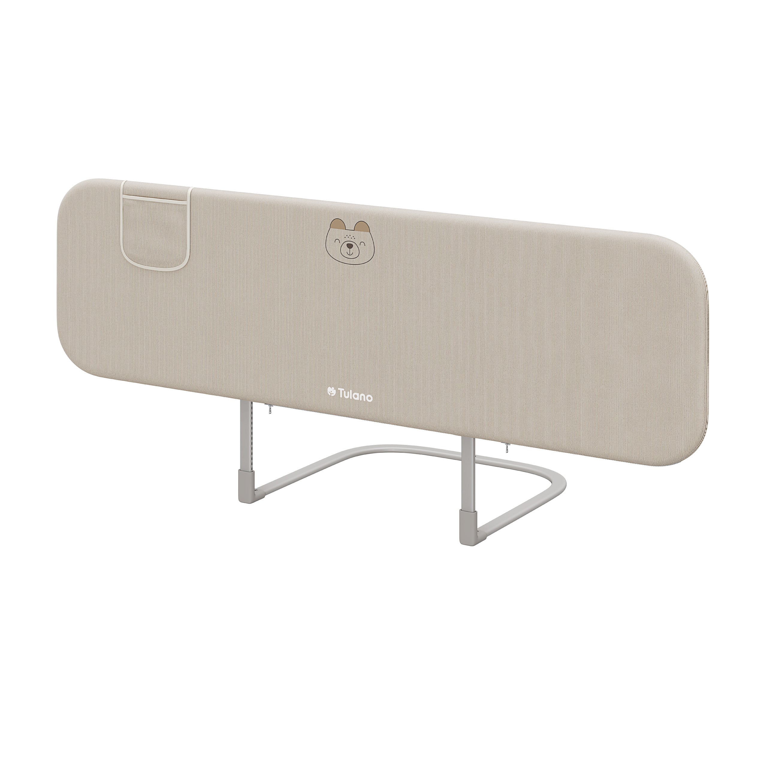 Barierka do łóżka dla dzieci 150 cm Tulano Cover 55 Beige