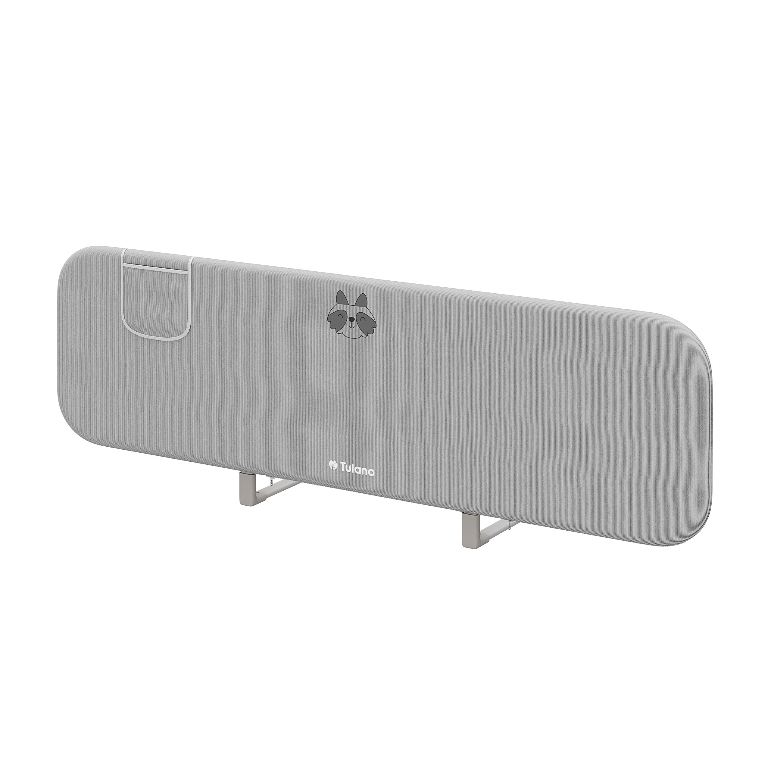 Barierka ochronna na łóżko 150 cm Tulano Cover 55 Grey