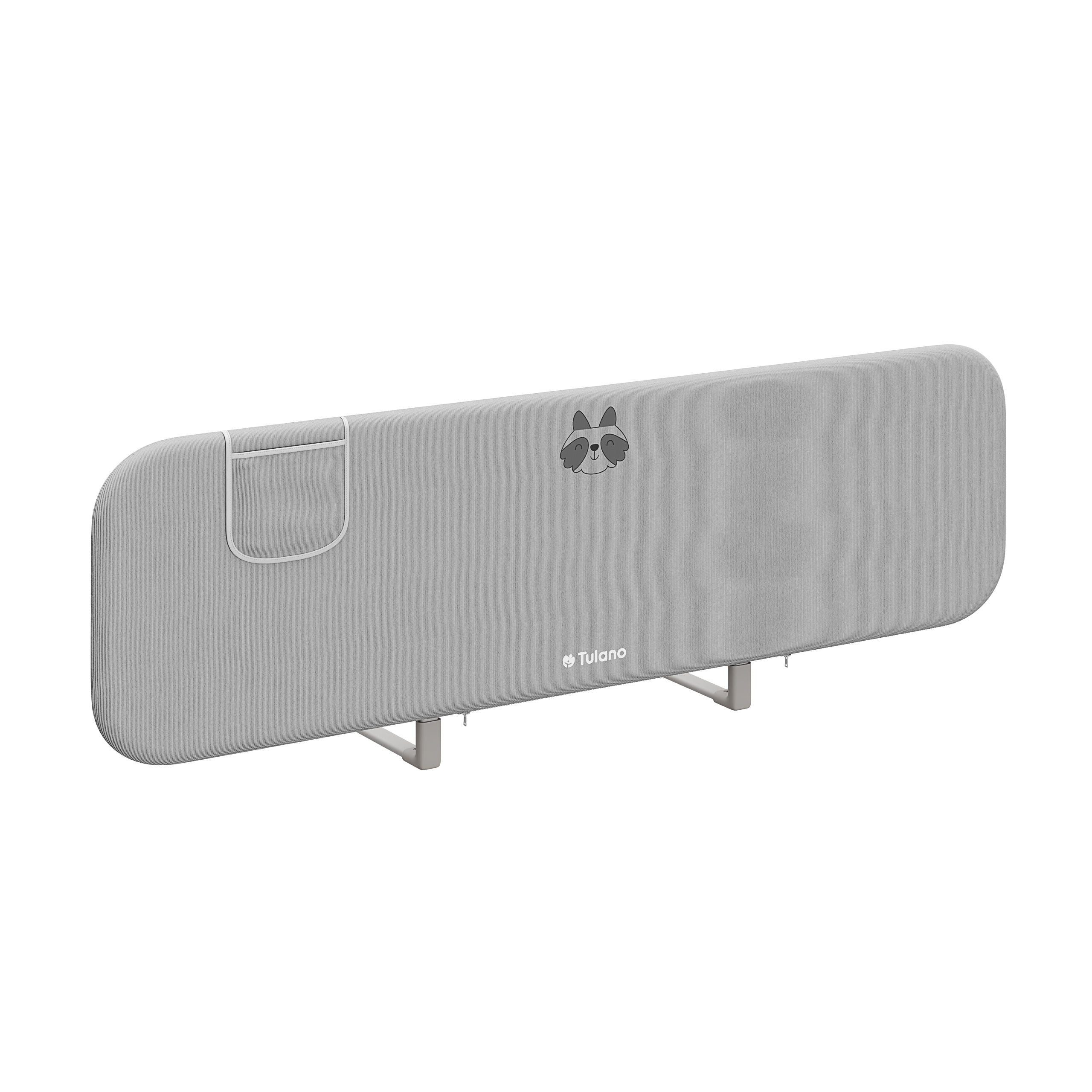 Barierka ochronna na łóżko 150 cm Tulano Cover 55 Grey