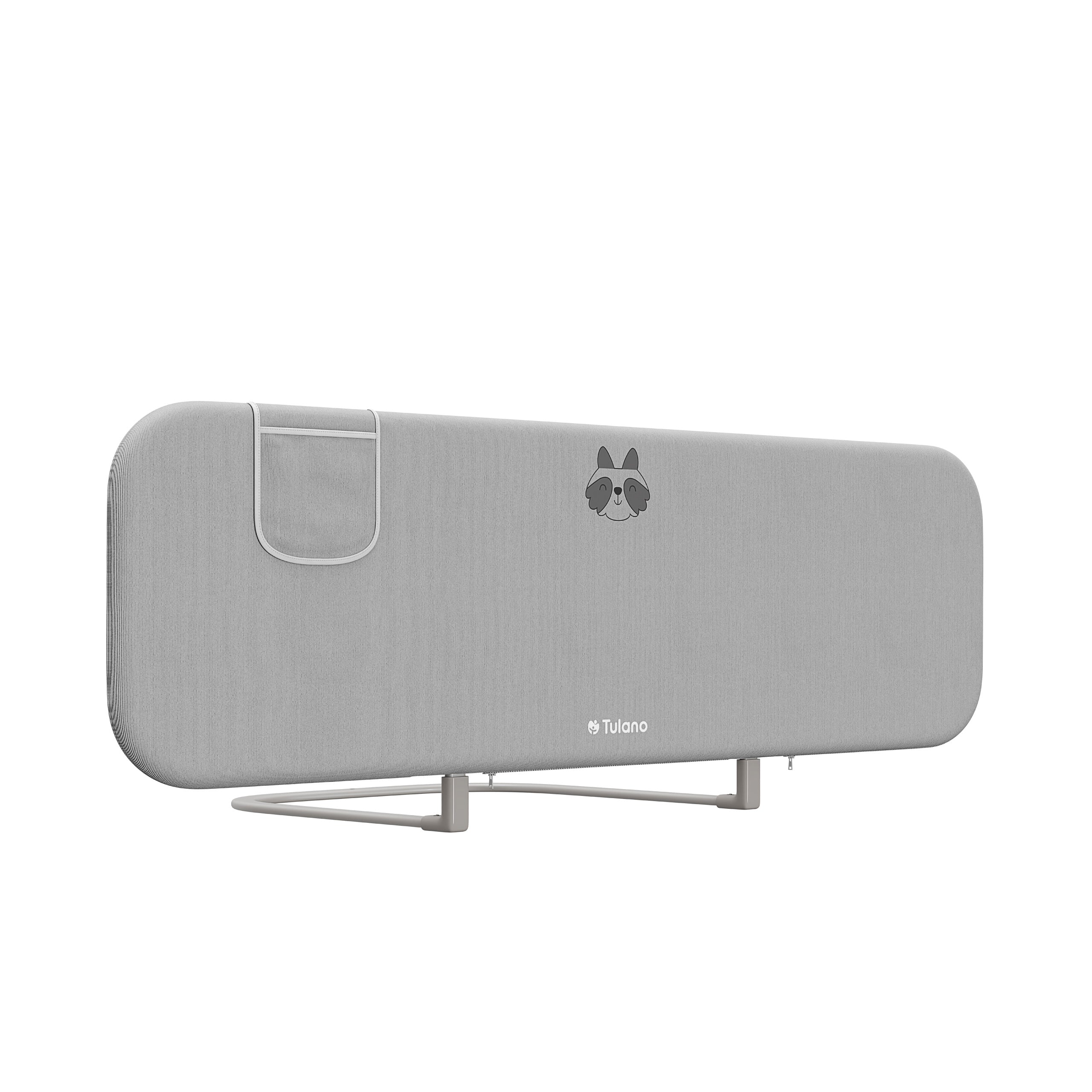 Barierka ochronna na łóżko 150 cm Tulano Cover 55 Grey