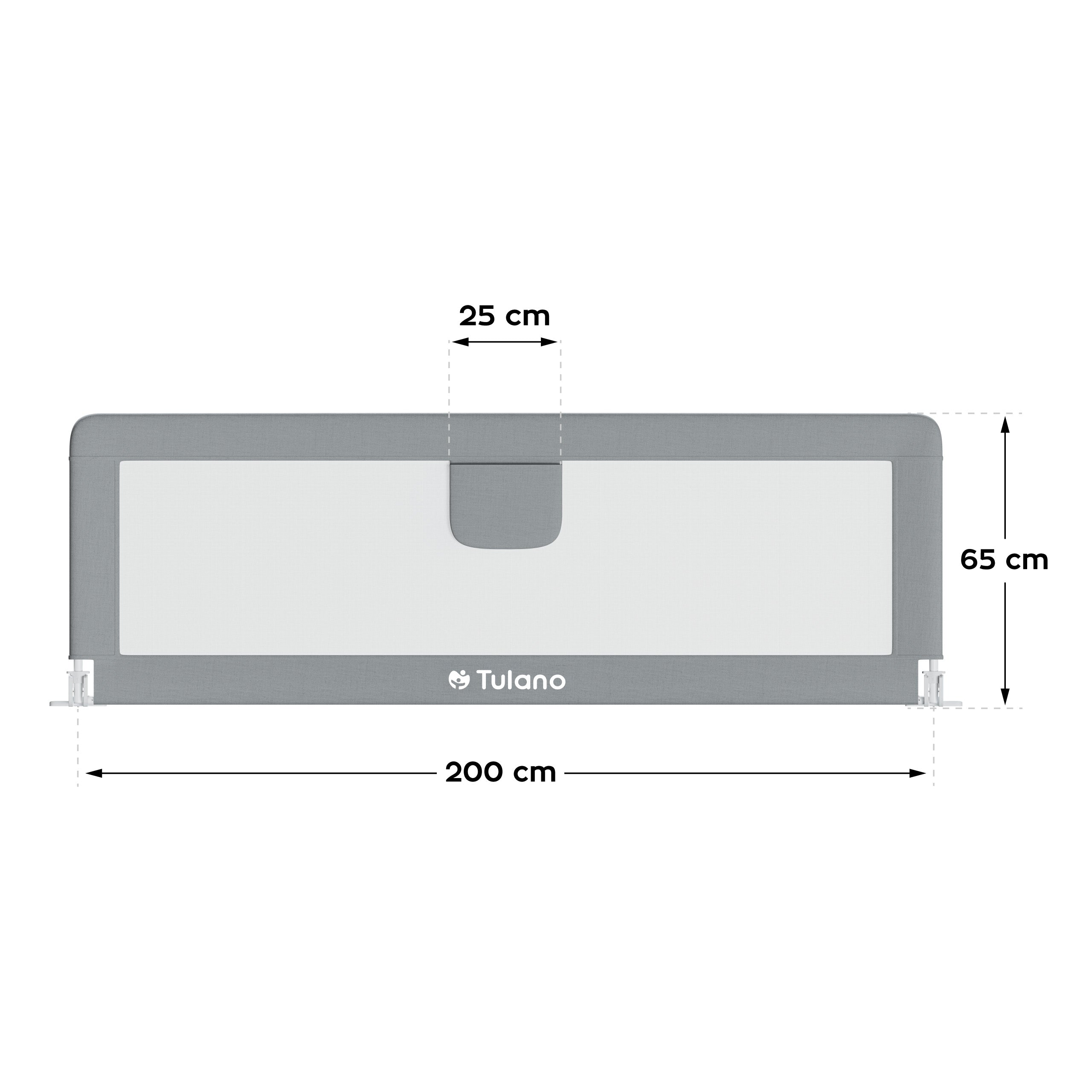 Barierka ochronna do łóżka 200 cm Tulano Cover 20