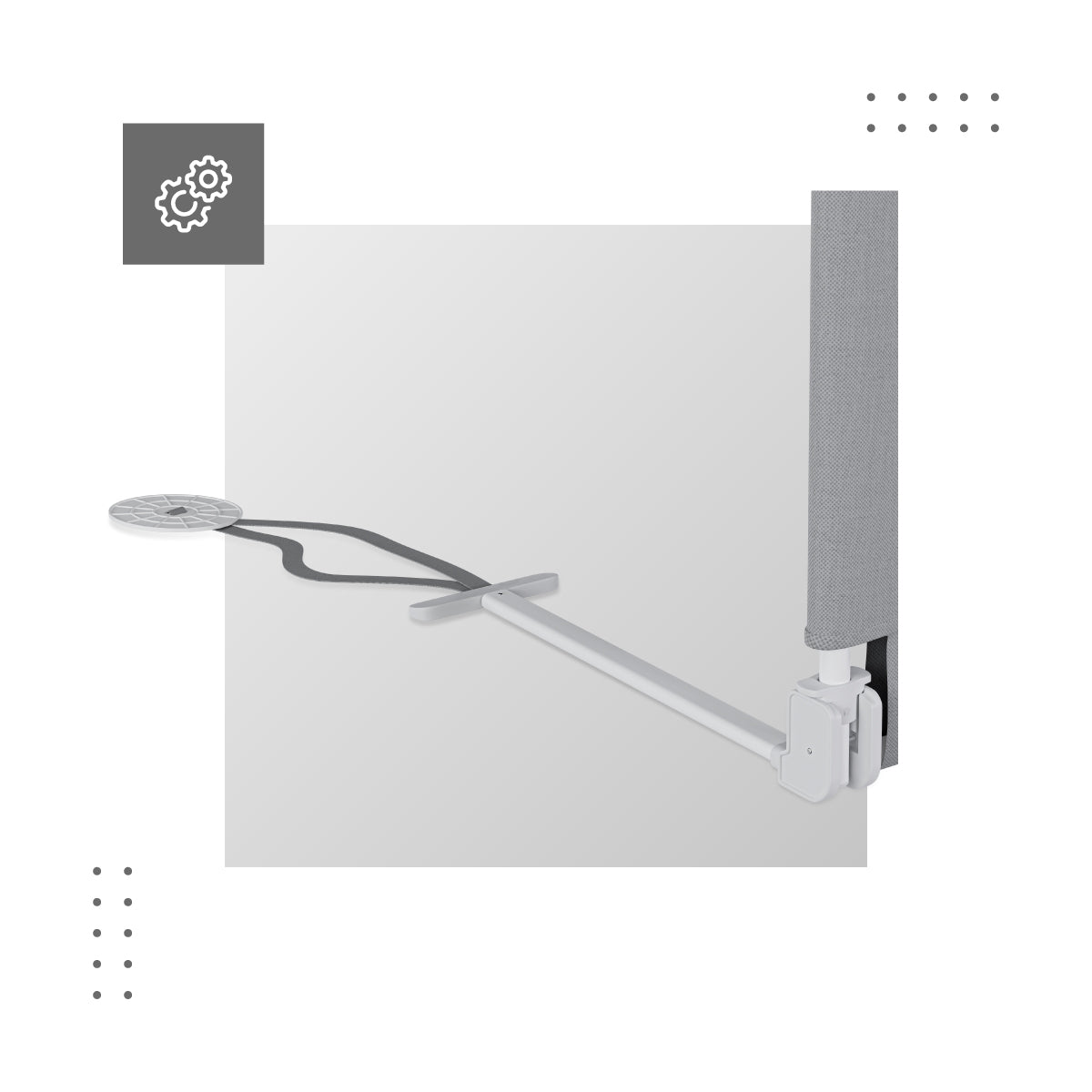 Łatwy montaż i demontaż barierki do łóżka dla dzieci 