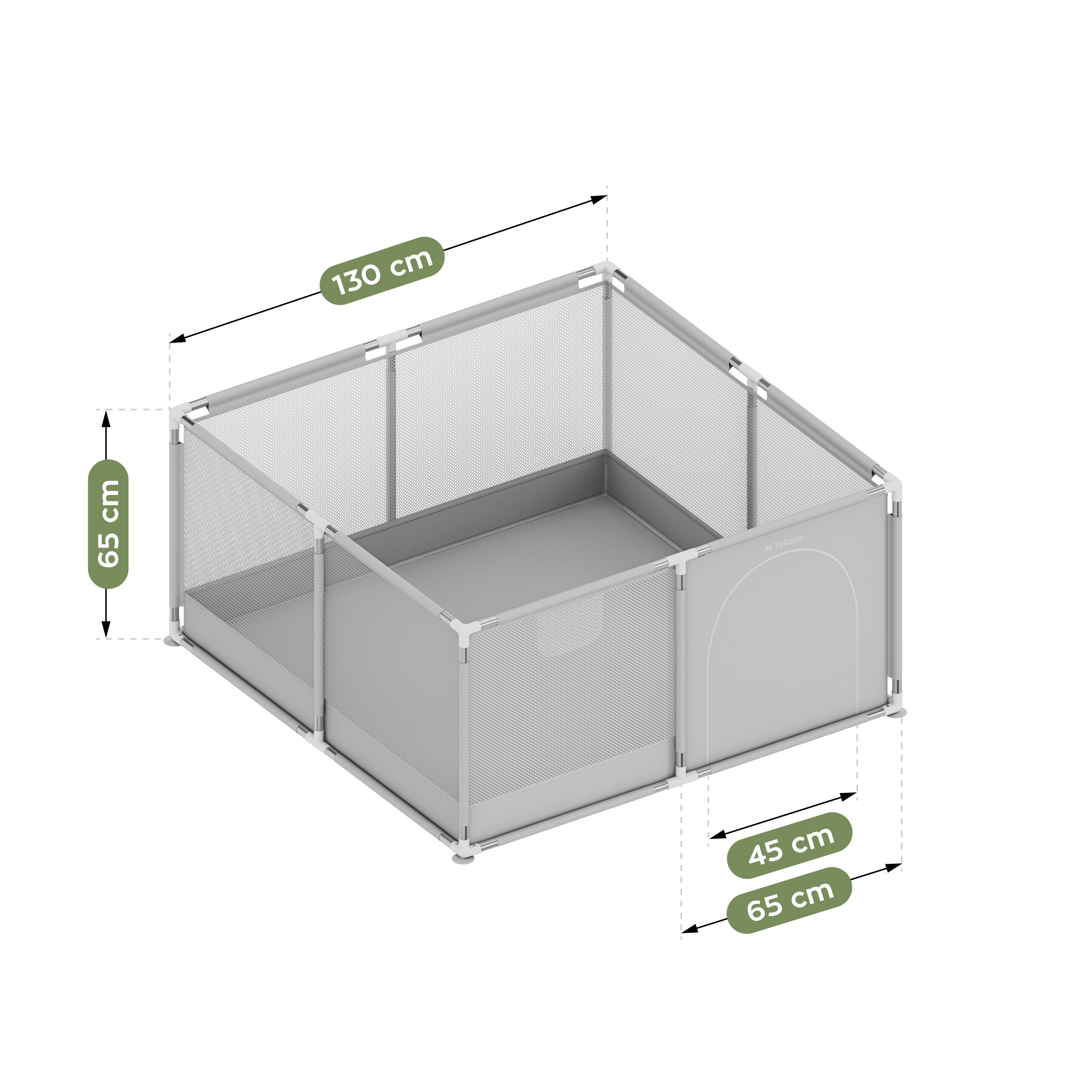 Kojec dziecięcy TULANO Cozy 20 - 130 cm