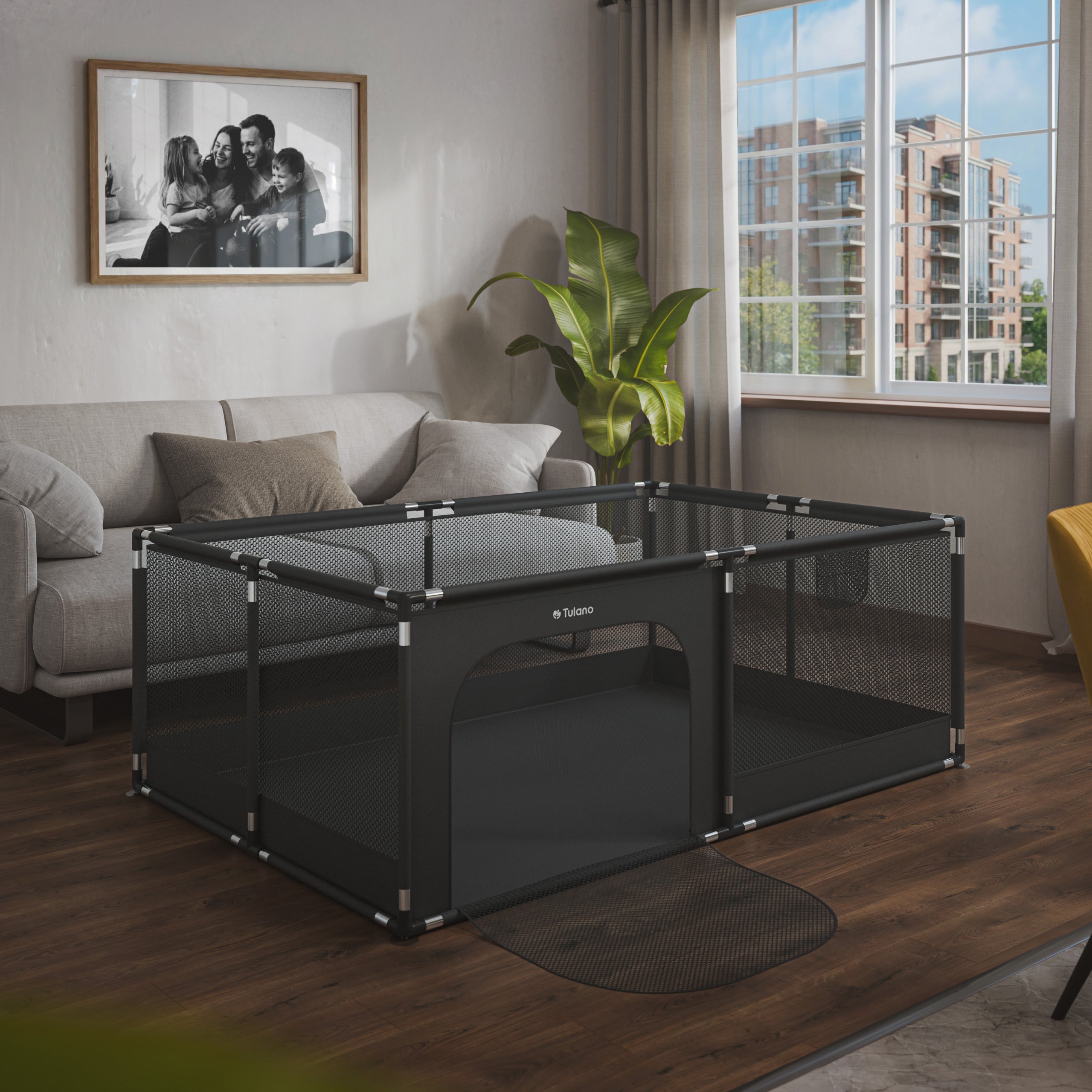 Wygodna przestrzeń do zabawy