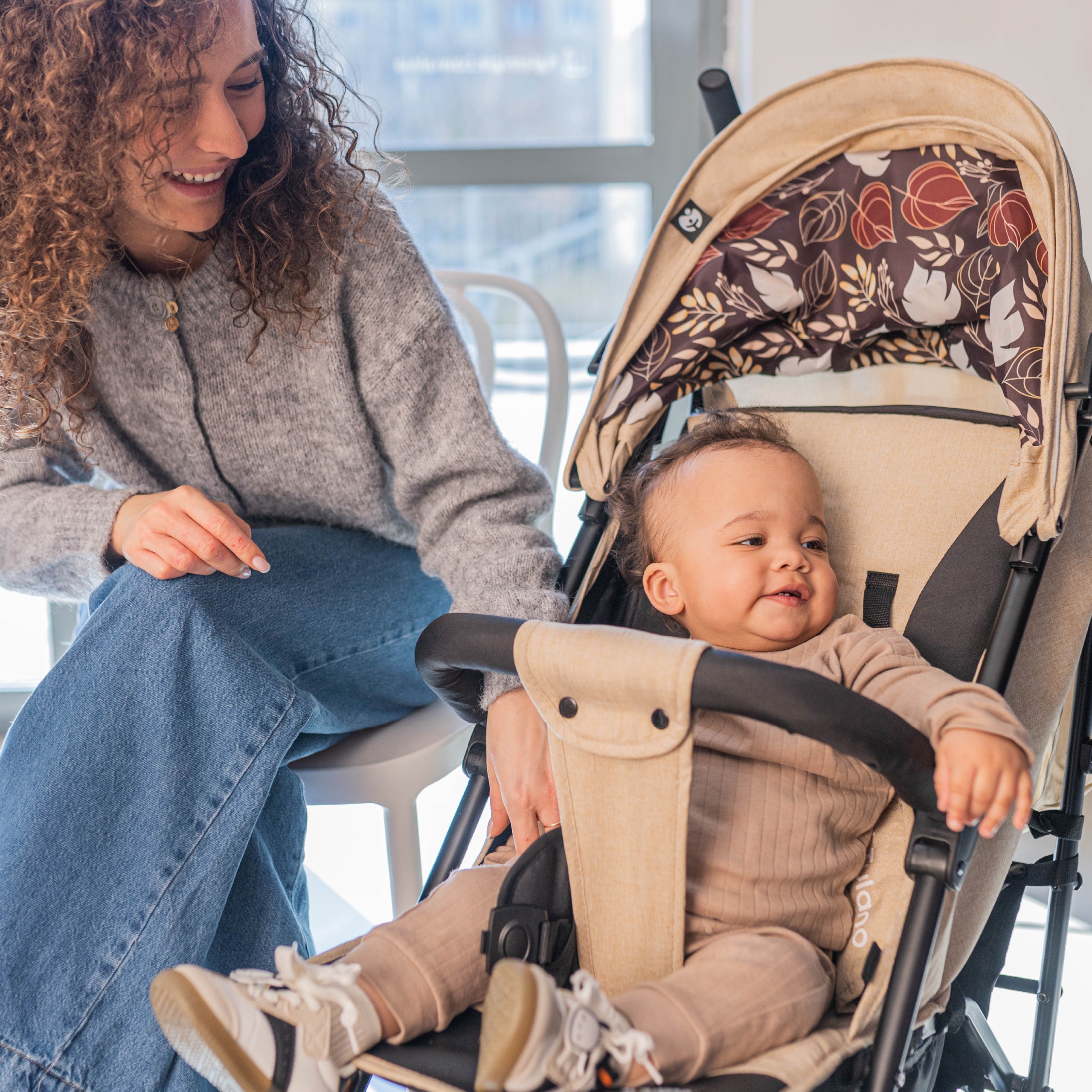 Wózek spacerowy Tulano Davos 35 Beige