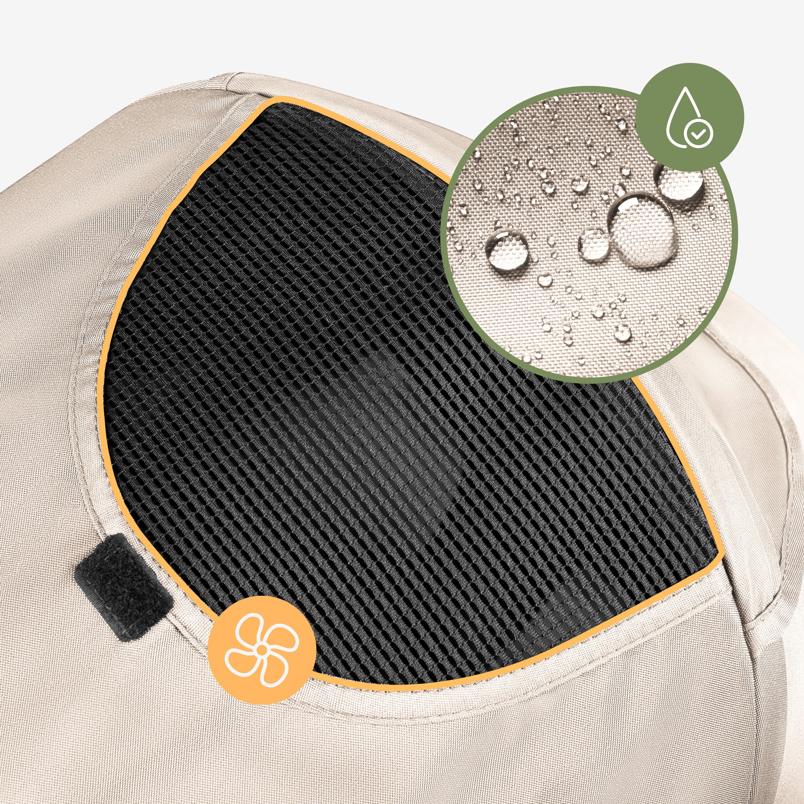 Wózek spacerowy Tulano Davos 35 Beige