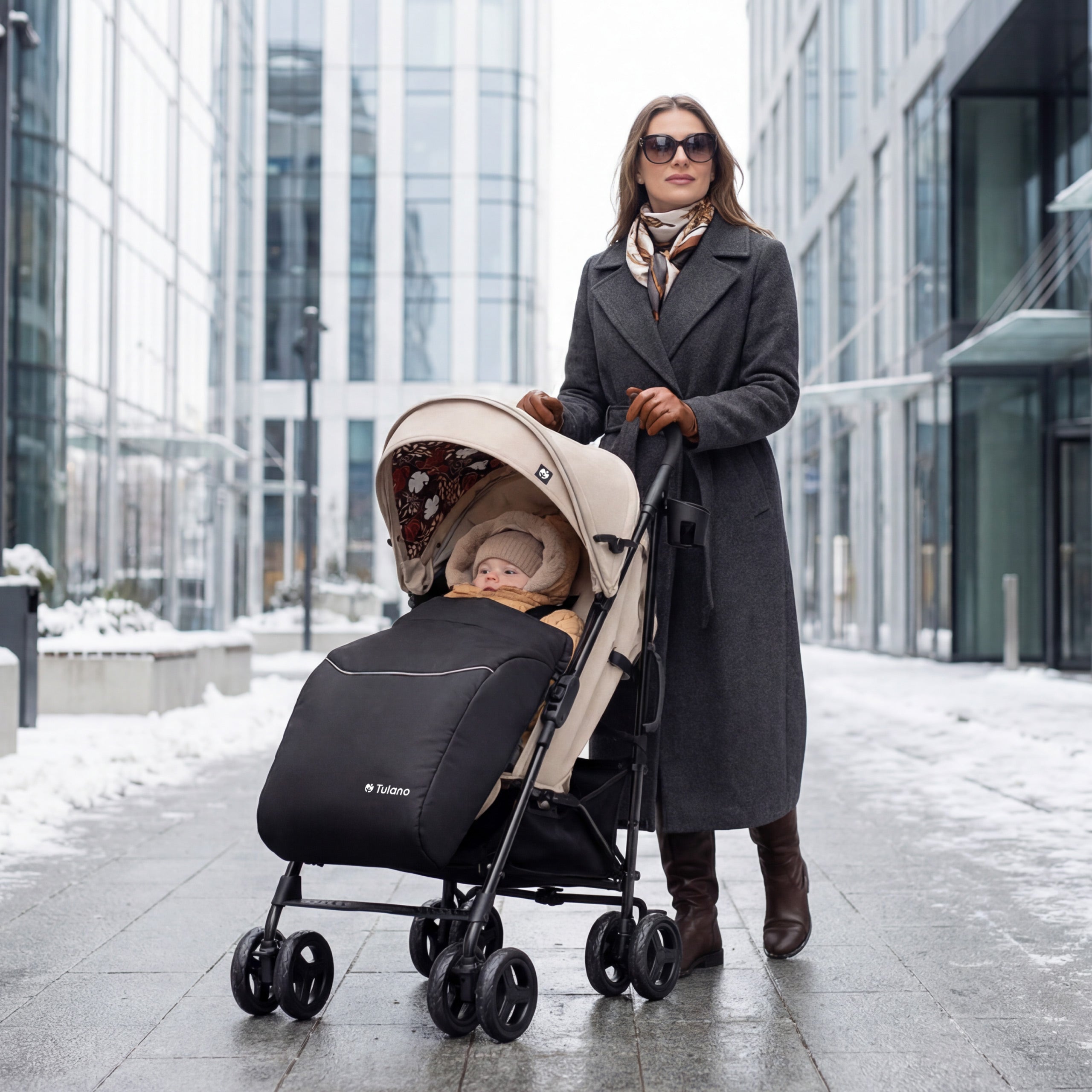 OUTLET Wózek spacerowy Tulano Davos 35 Beige
