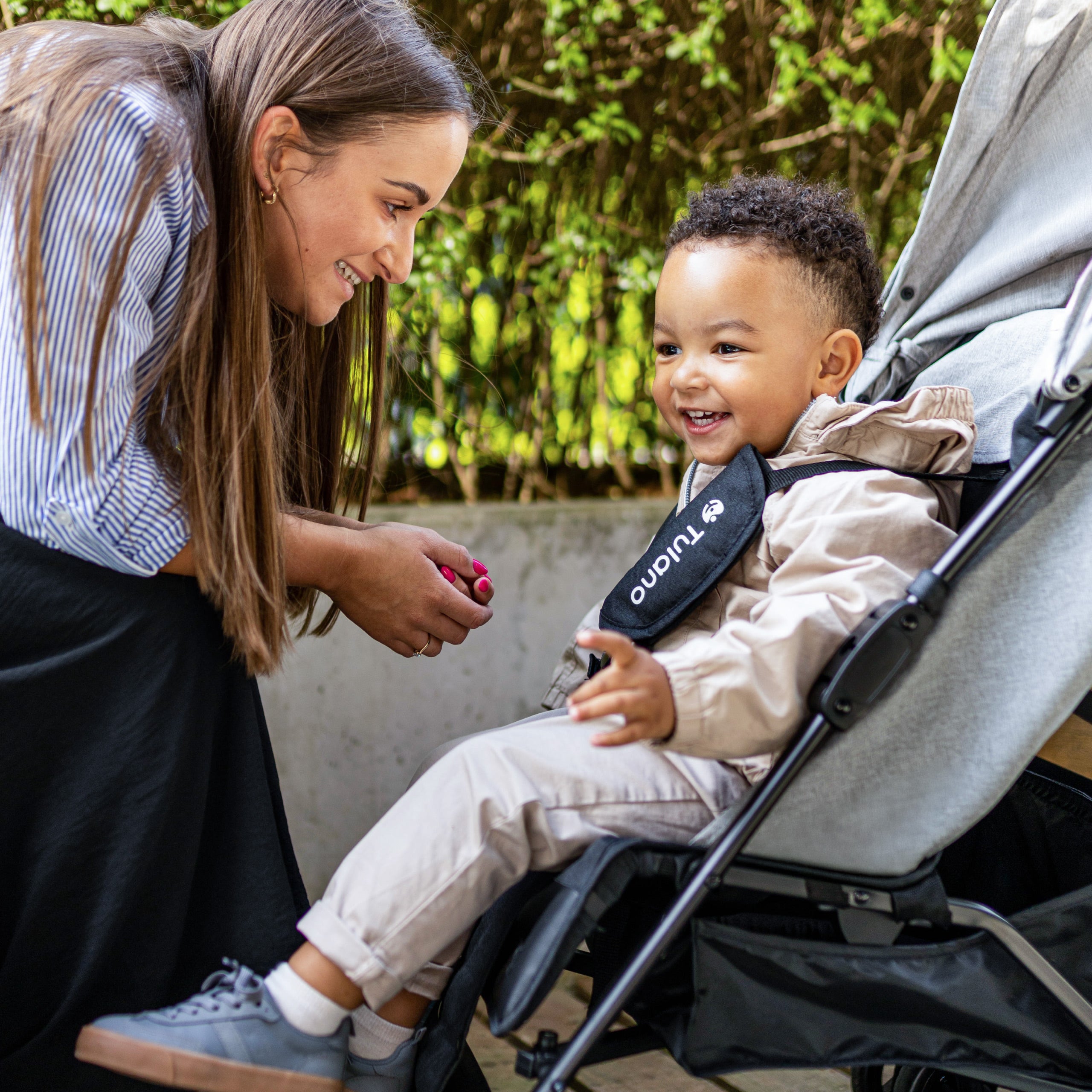 Wózek spacerowy Tulano Davos 35 Grey-Black