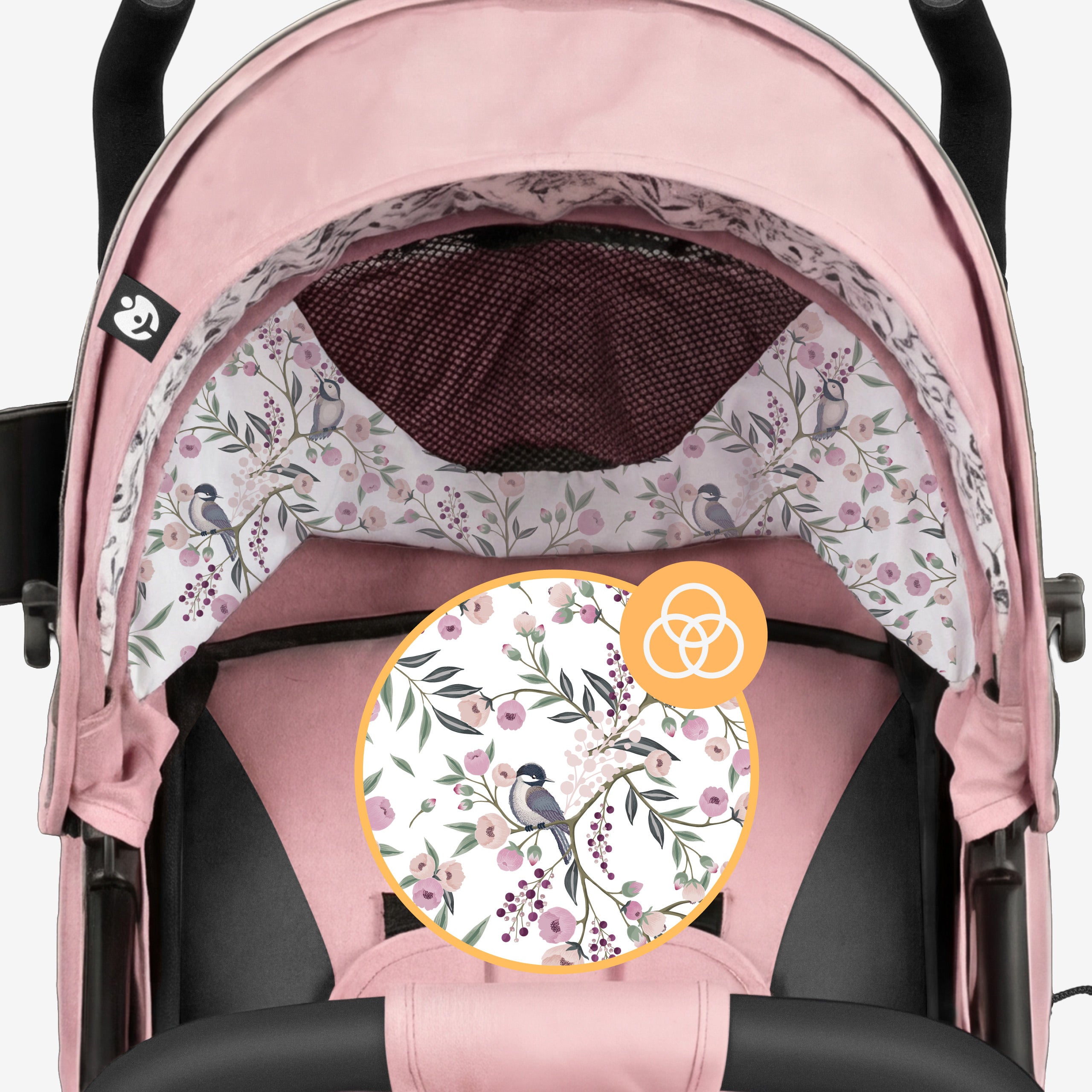 OUTLET Wózek spacerowy Tulano Davos 35 Pink