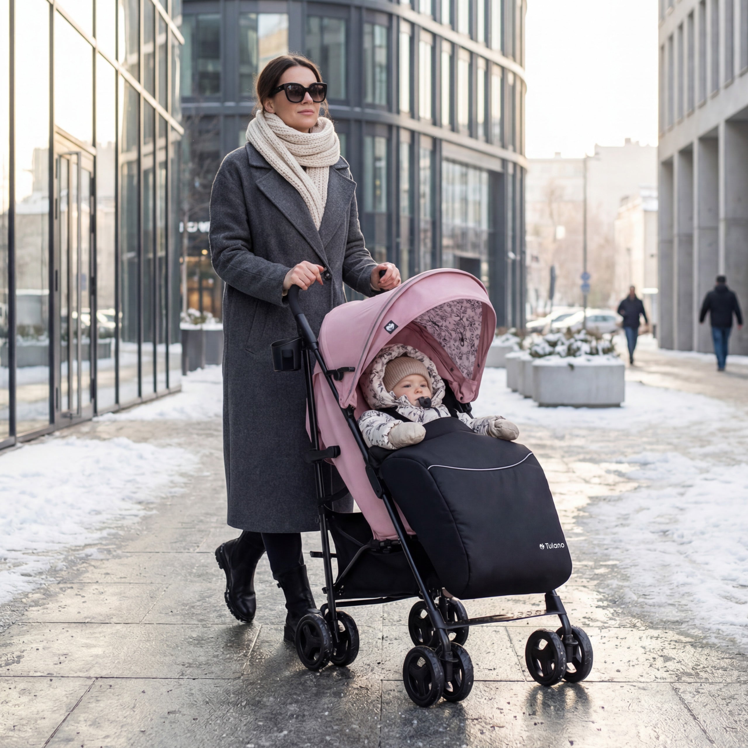 OUTLET Wózek spacerowy Tulano Davos 35 Pink