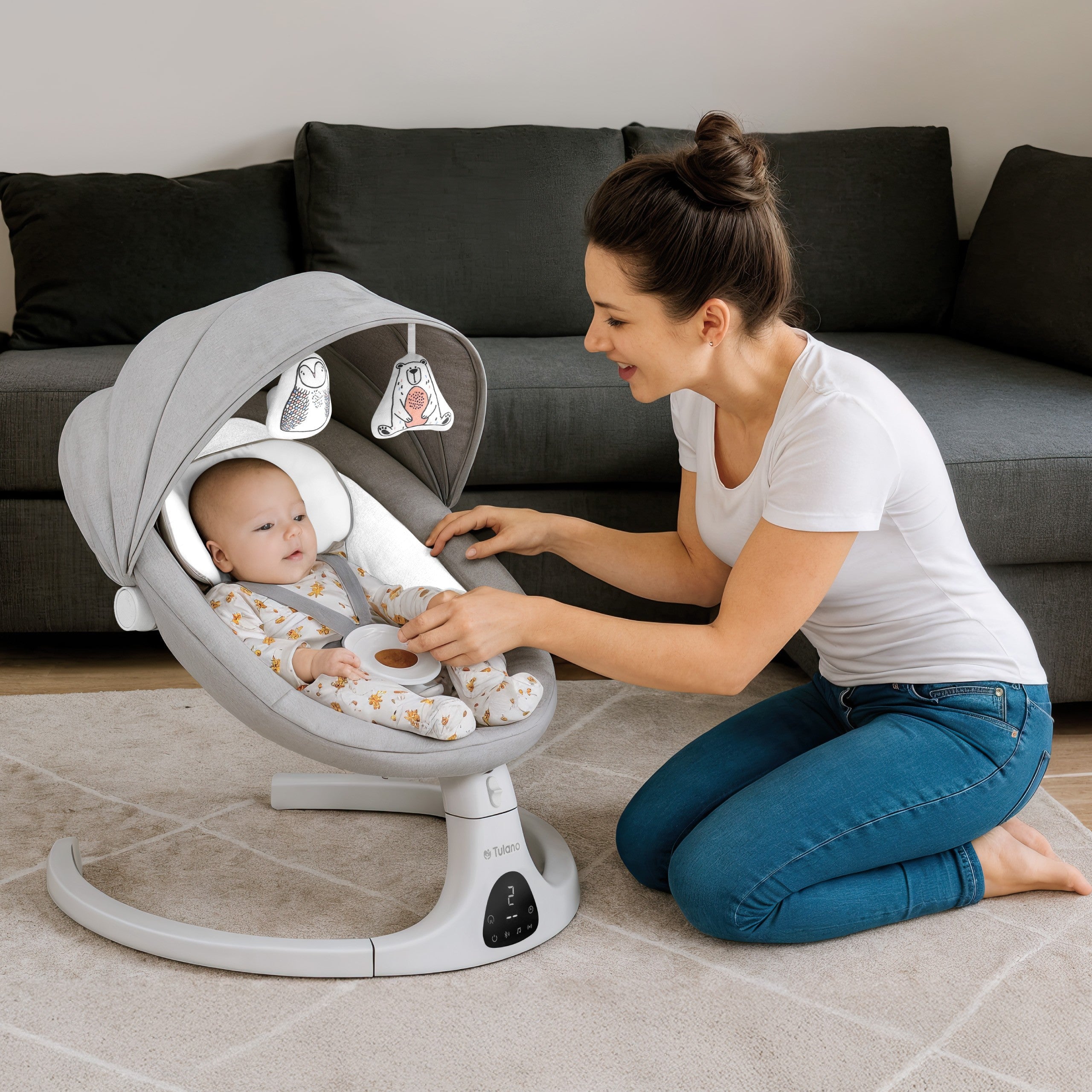OUTLET Bujaczek leżaczek elektroniczny Tulano Astrid 35
