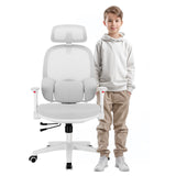 OUTLET Ergonomiczny fotel dla dzieci Mark Adler Junior 6.3 Grey