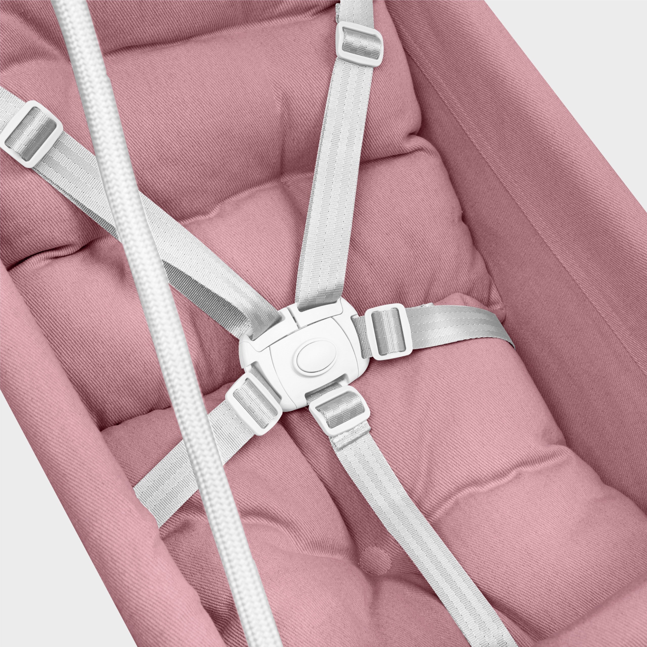 OUTLET Kołysko-huśtawka dla dzieci TULANO Hop 40 Pink-Grey
