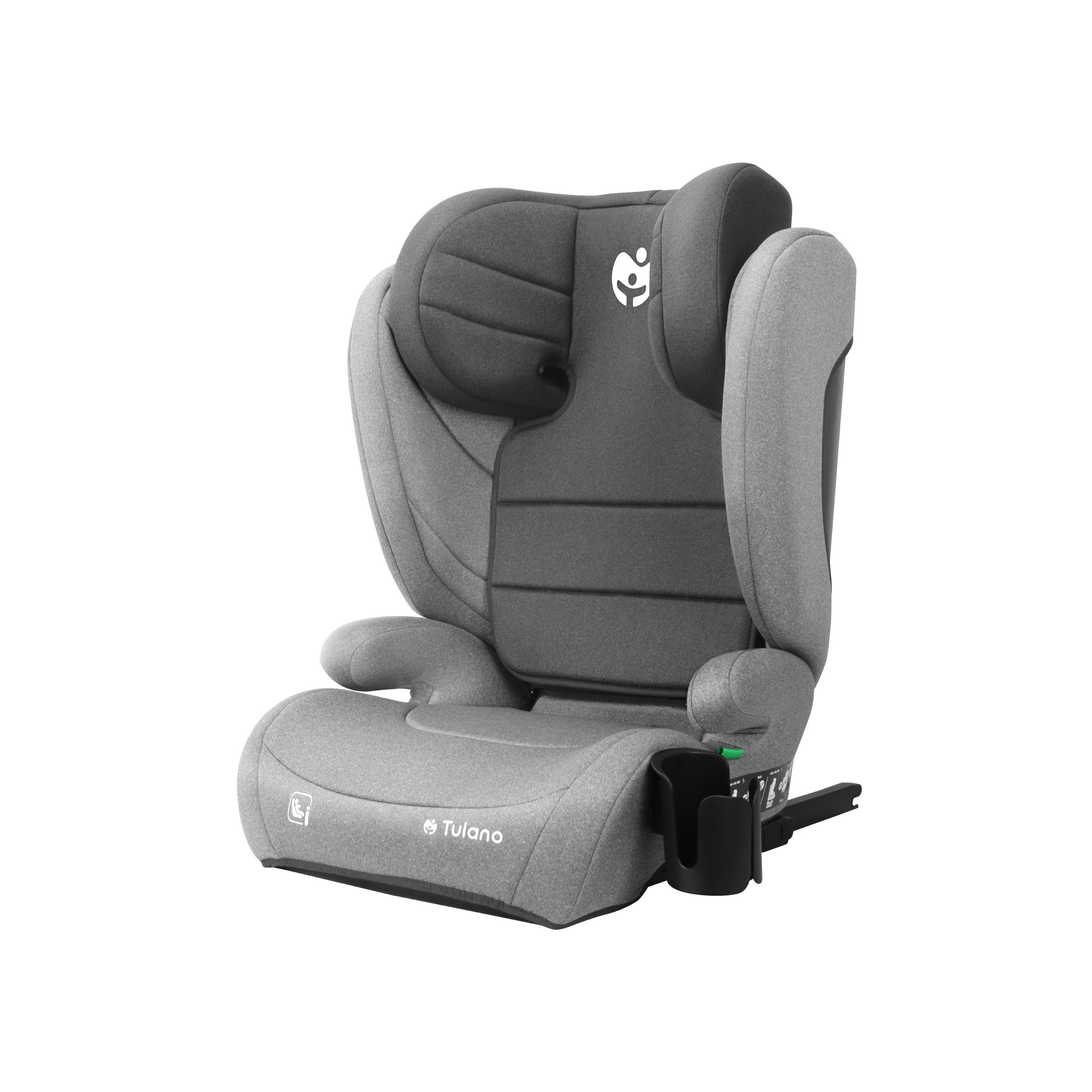 Fotelik samochodowy Tulano Joy 35 Grey ISOFIX 100-150cm I-Size
