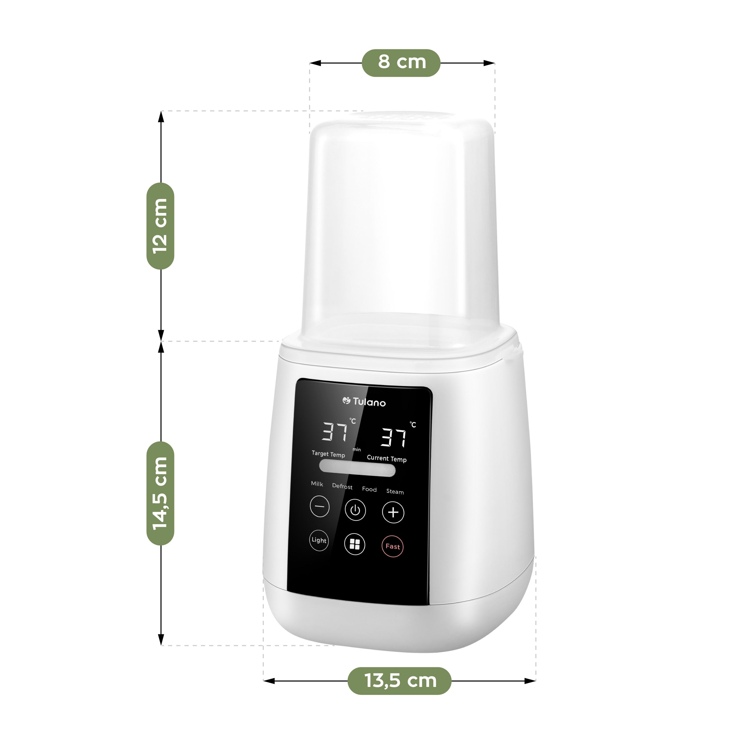 Podgrzewacz i sterylizator do butelek Tulano Ellie 35