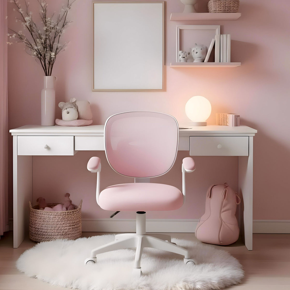 OUTLET Fotel regulowany dla dziecka Mark Adler Junior 3.0 Pink