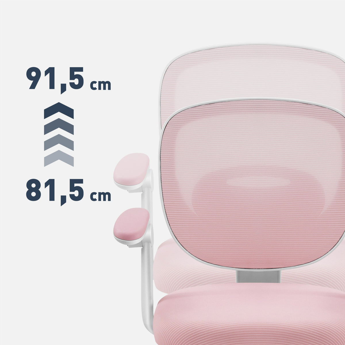 OUTLET Fotel regulowany dla dziecka Mark Adler Junior 3.0 Pink