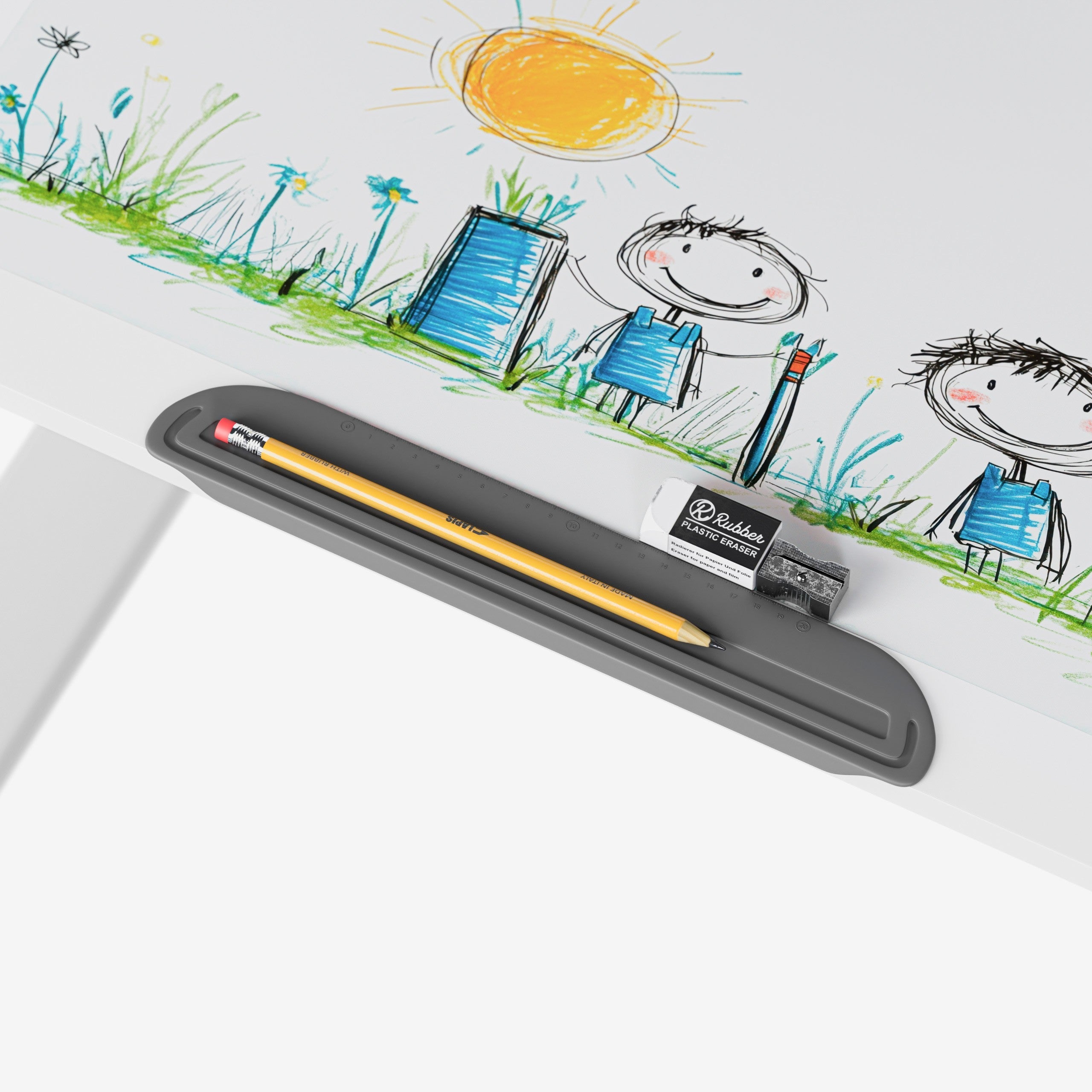 OUTLET Biurko dziecięce regulowane Mark Adler Study 3.7 Grey