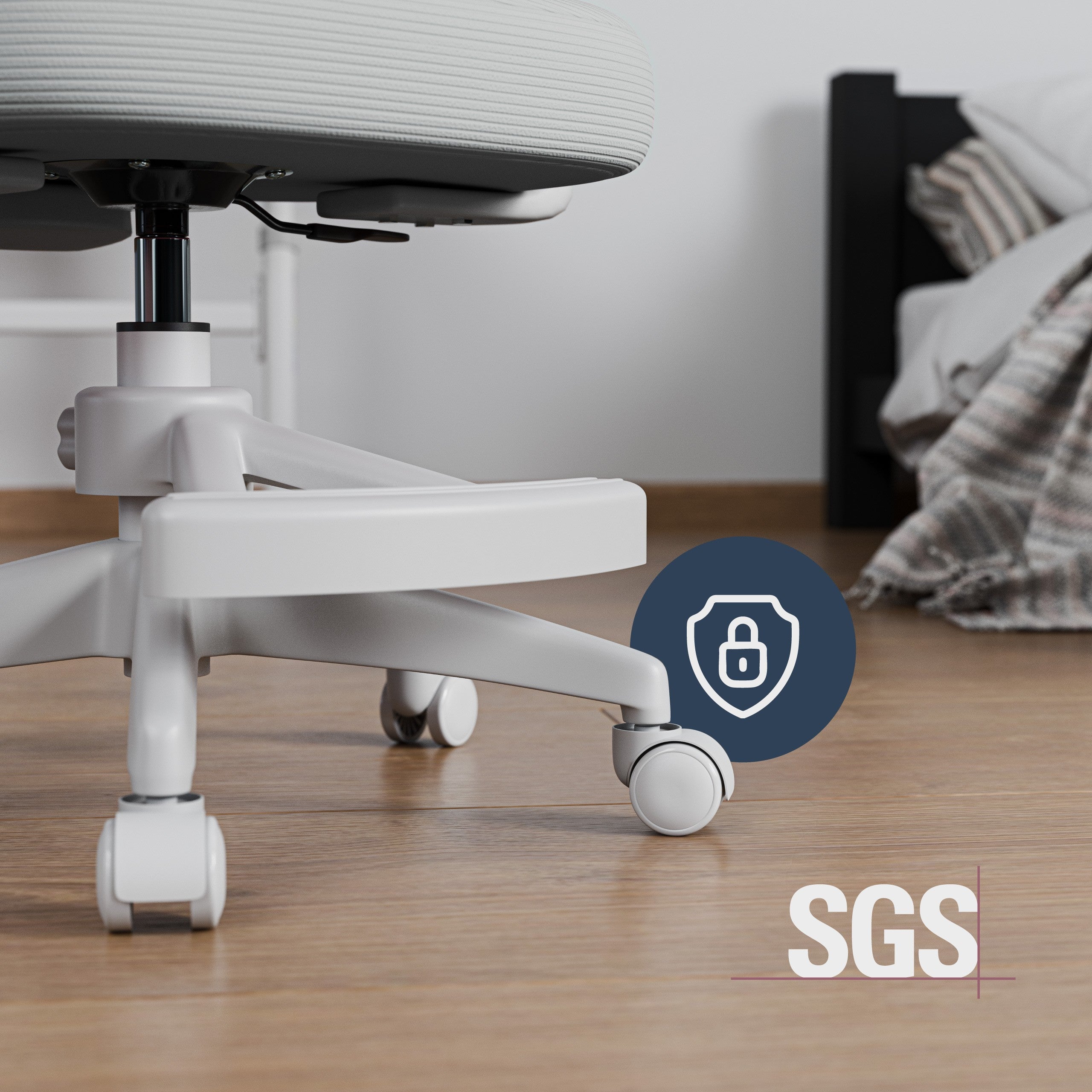 OUTLET Fotel regulowany dla dziecka Mark Adler Junior 4.5 Grey