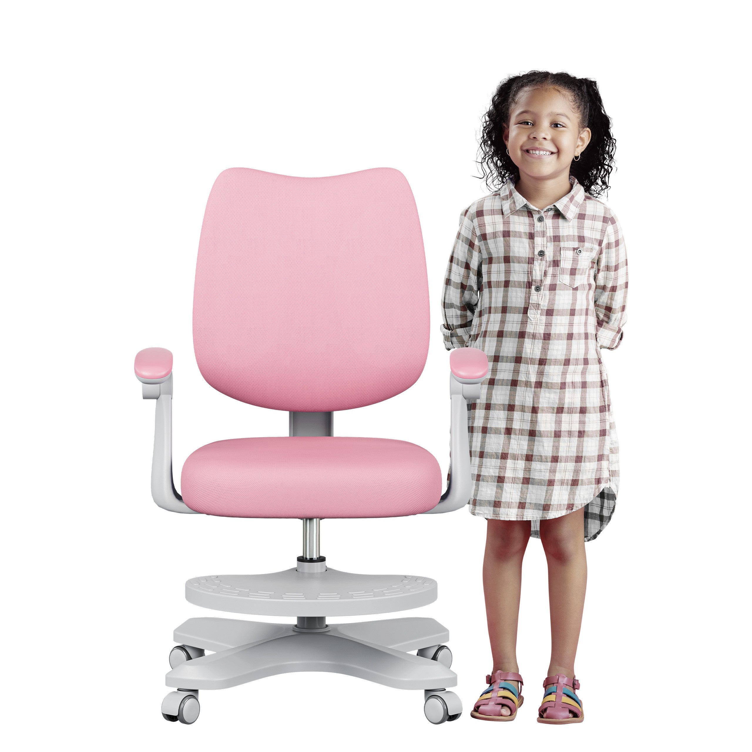 OUTLET Ergonomiczny fotel dla dzieci Mark Adler Junior 4.6 Pink