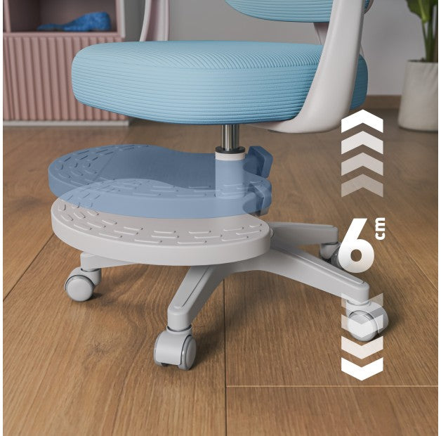 Fotel ergonomiczny dla dzieci Mark Adler Junior 4.4 Blue