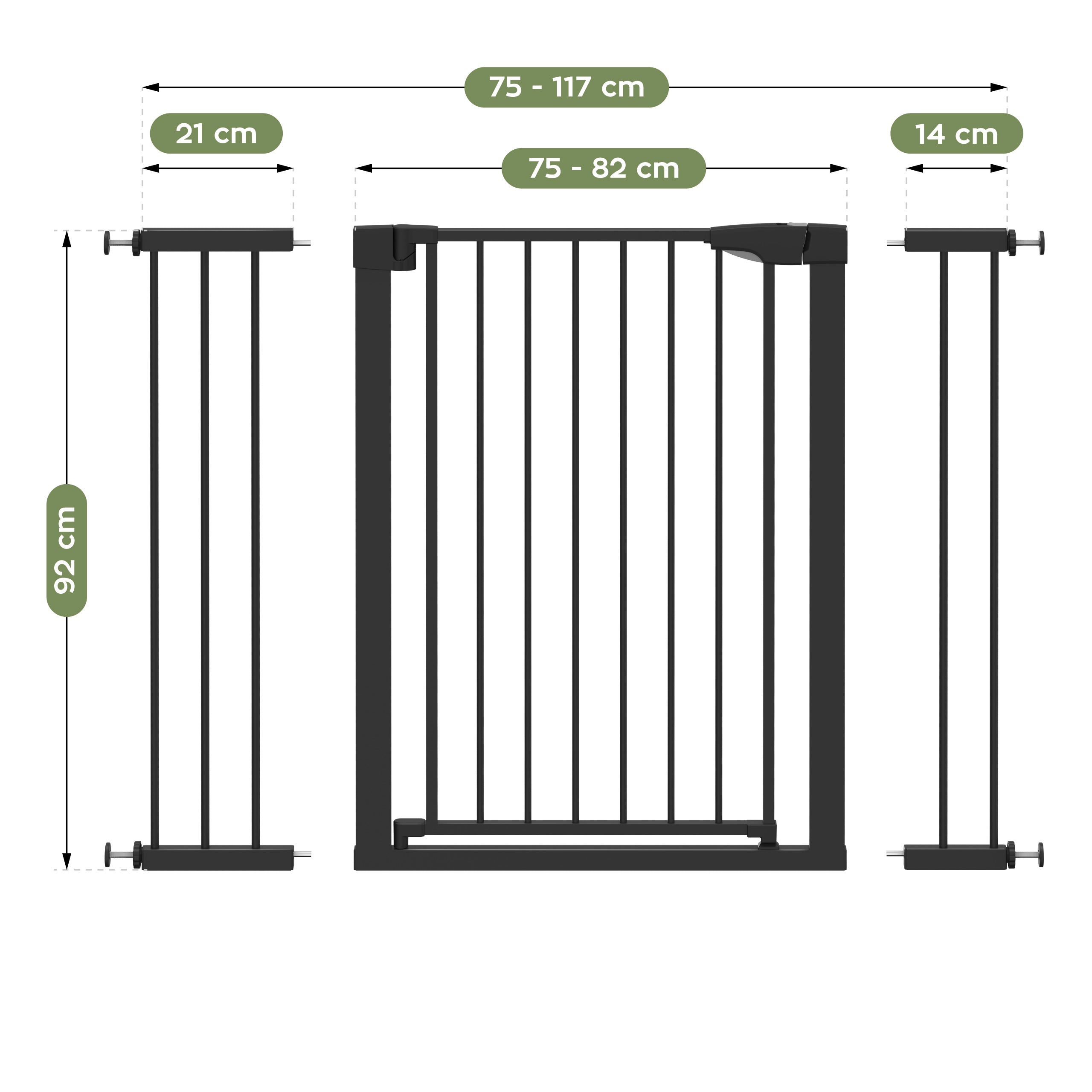 Barierka rozporowa Tulano Guardian 5.0 Black