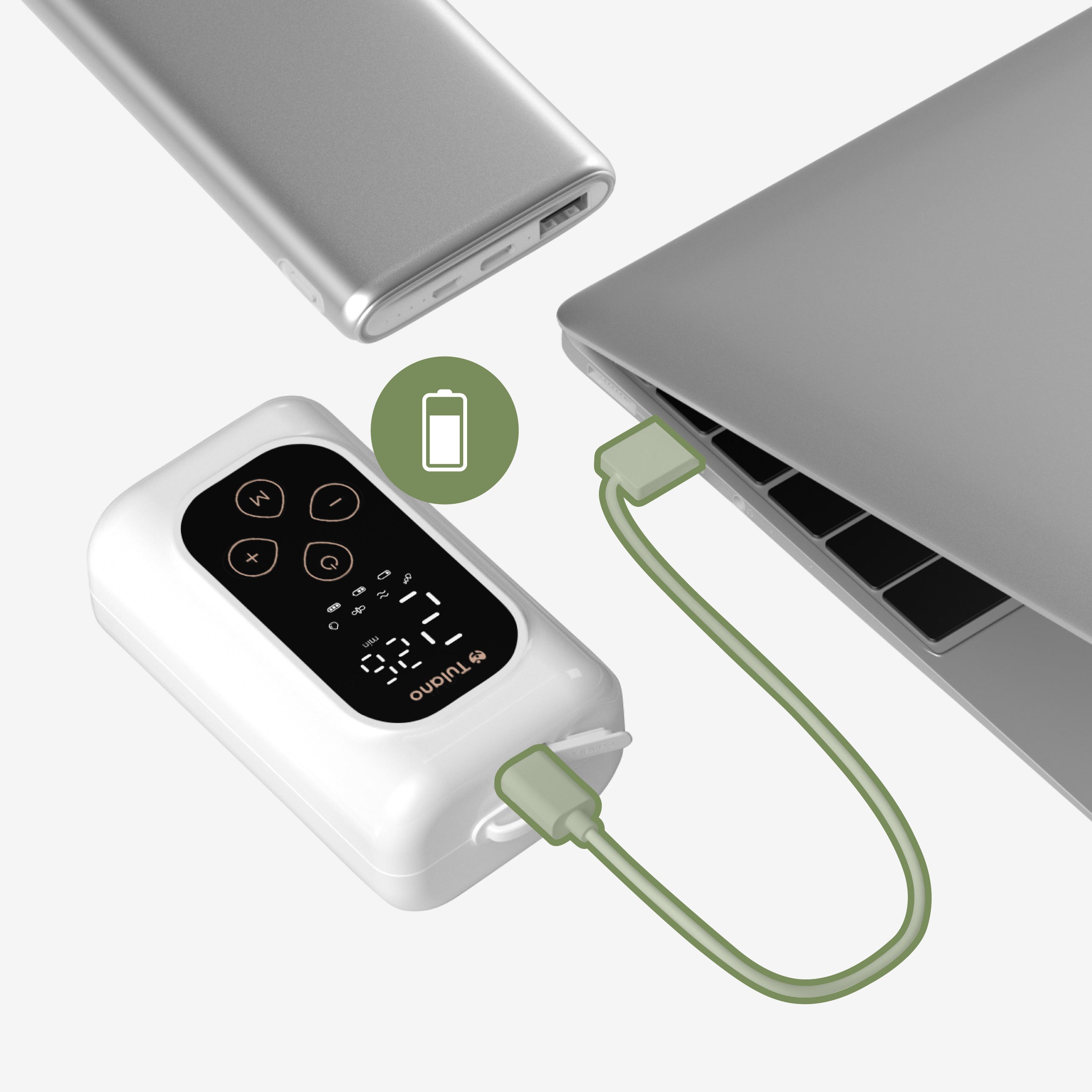 Mocny akumulator i łatwe ładowanie