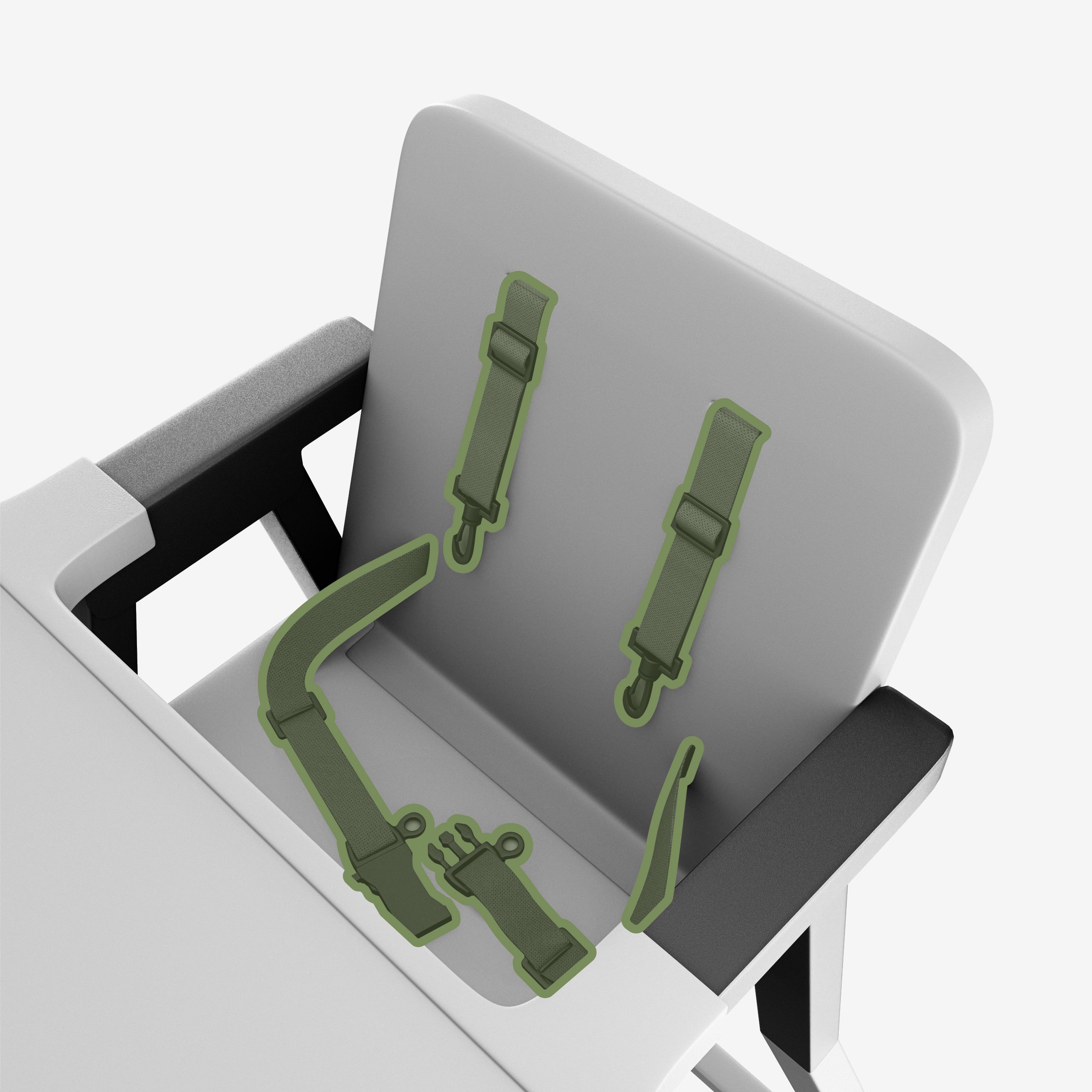 5-punktowe pasy bezpieczeństwa