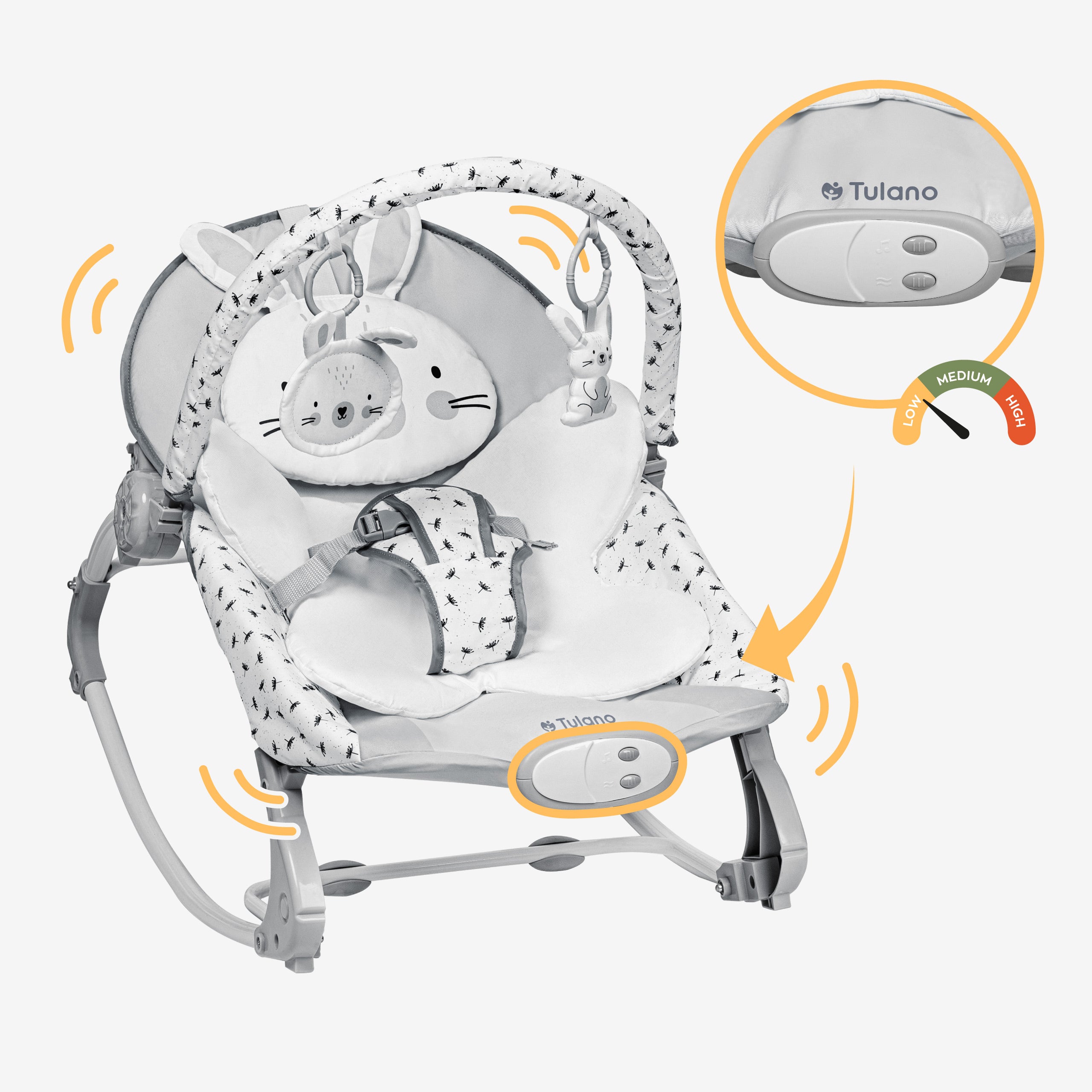 Relaksujące funkcje – dla spokojnych chwil maluszka