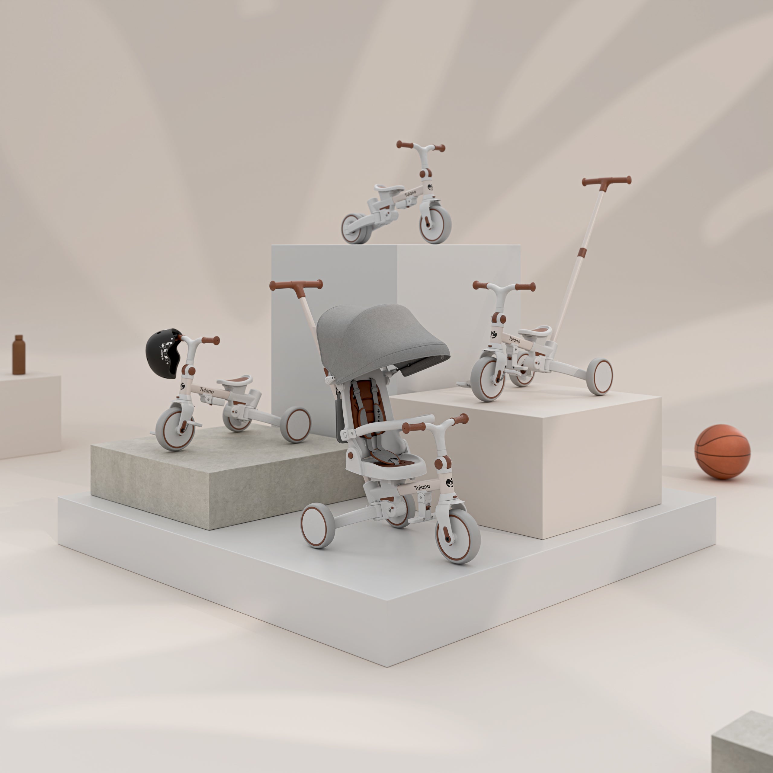 4 tryby jazdy – rowerek, który rośnie razem z dzieckiem