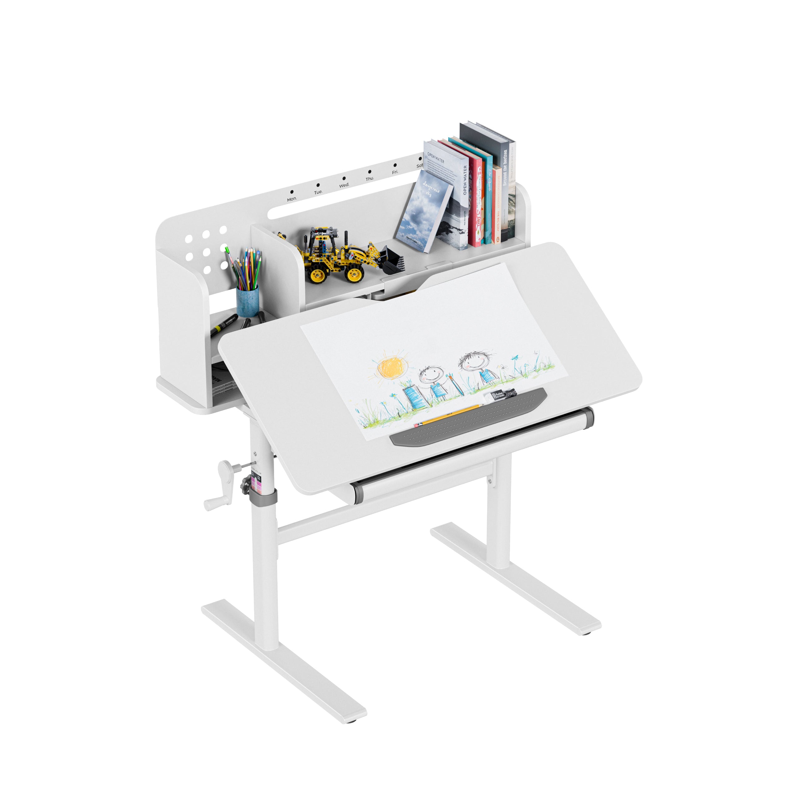 Regulowany kąt nachylenia blatu