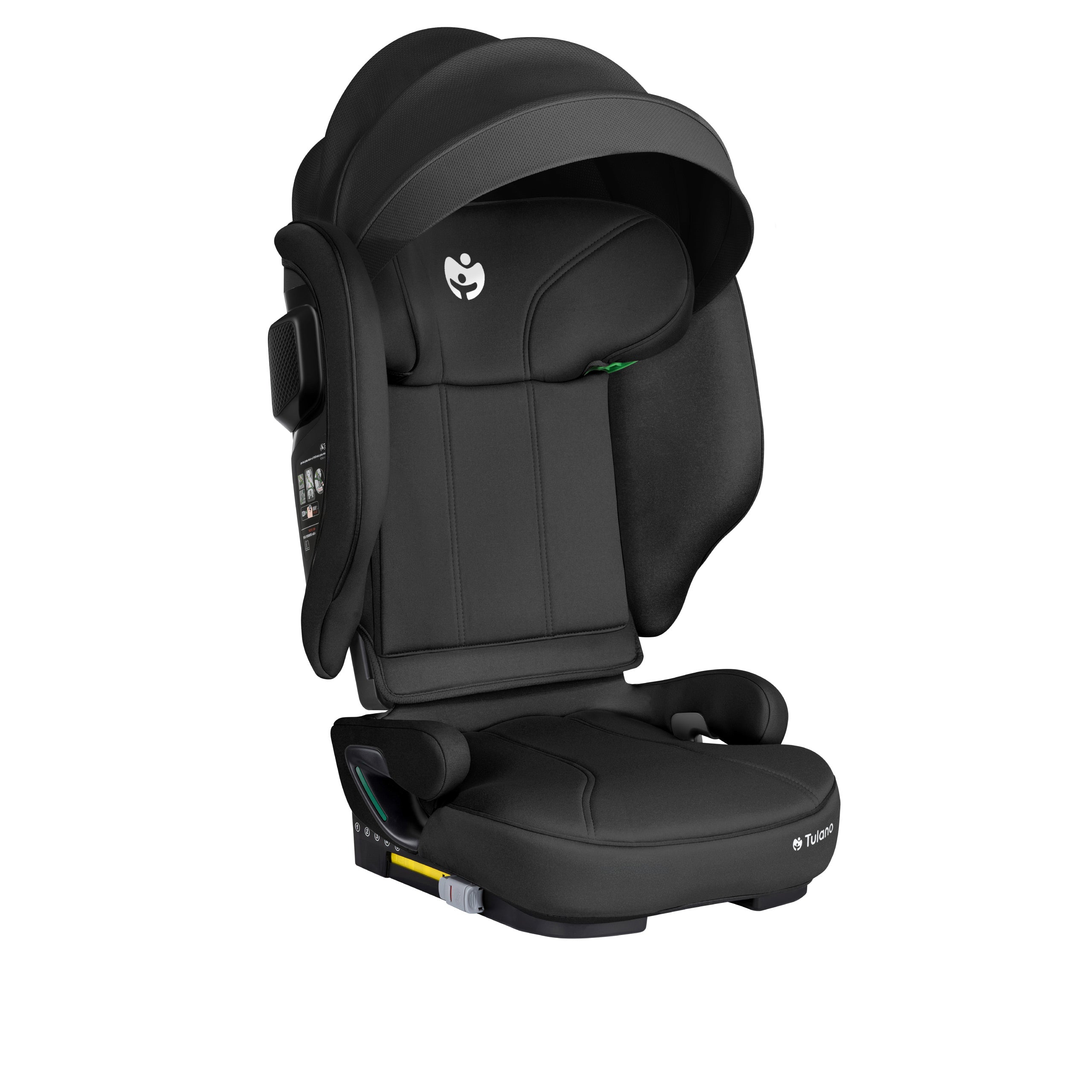 Fotelik samochodowy dla dzieci 100 - 150 cm Tulano Joy 55 Black I-Size