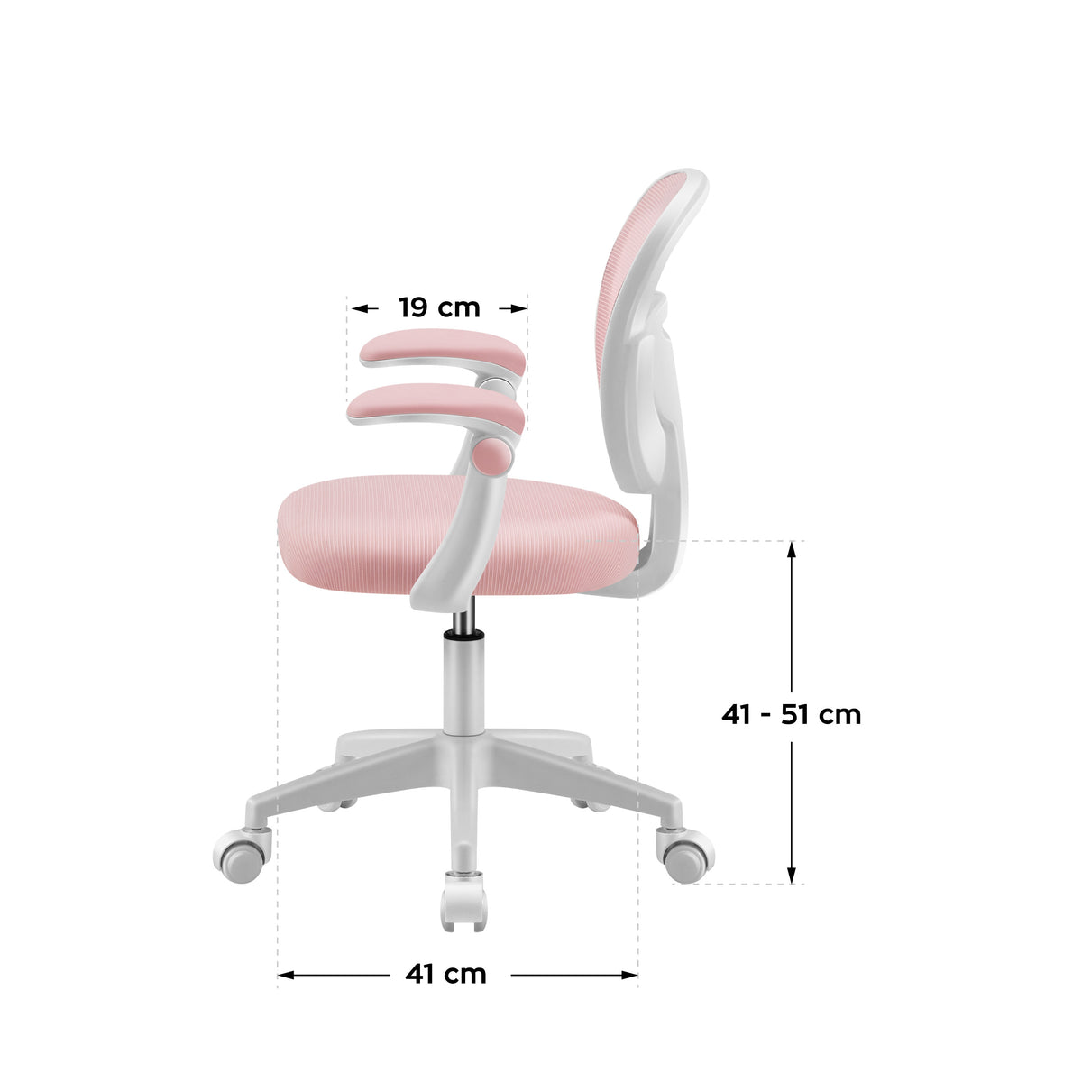 OUTLET Fotel regulowany dla dziecka Mark Adler Junior 3.0 Pink