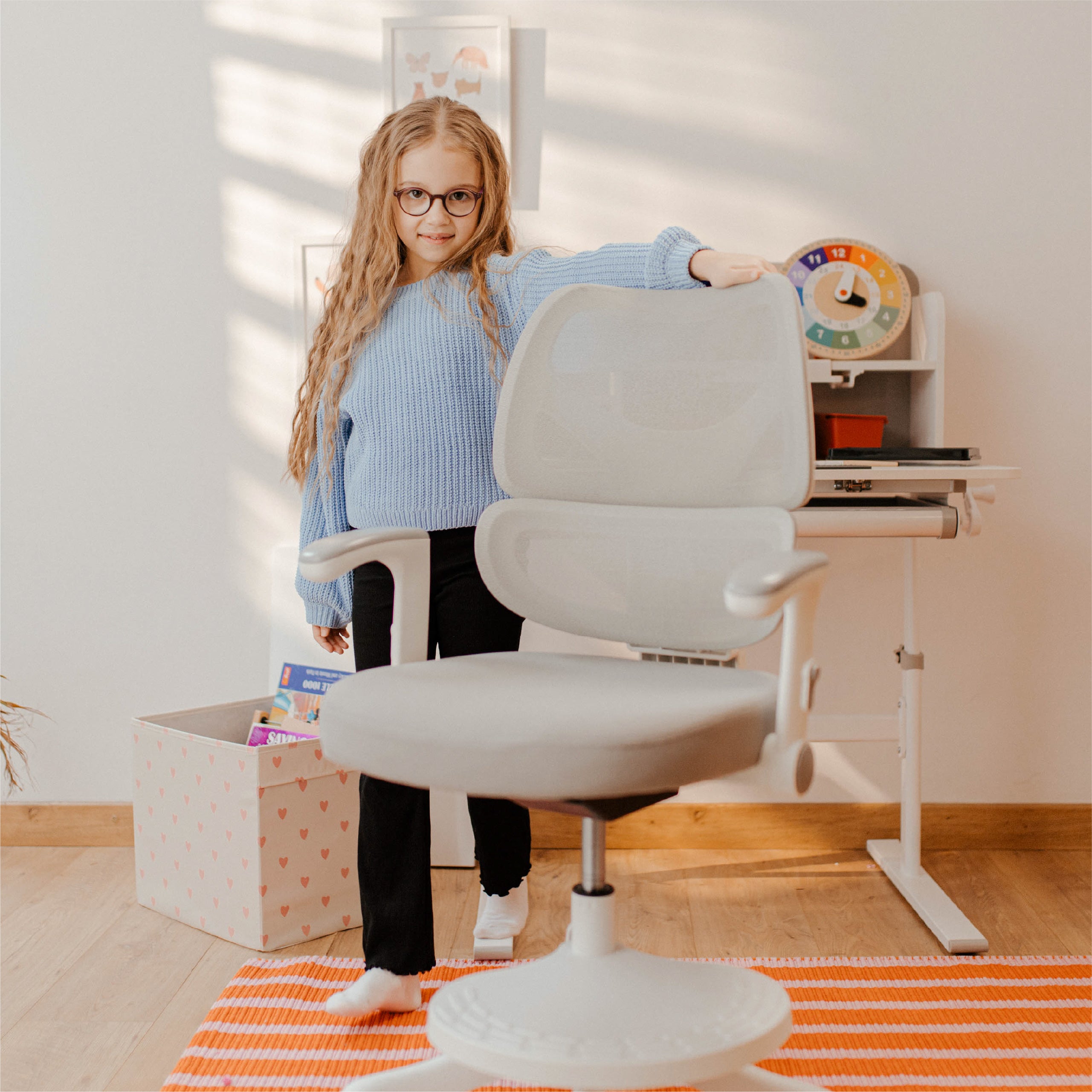 Fotel obrotowy Mark Adler Junior 5.3 Grey