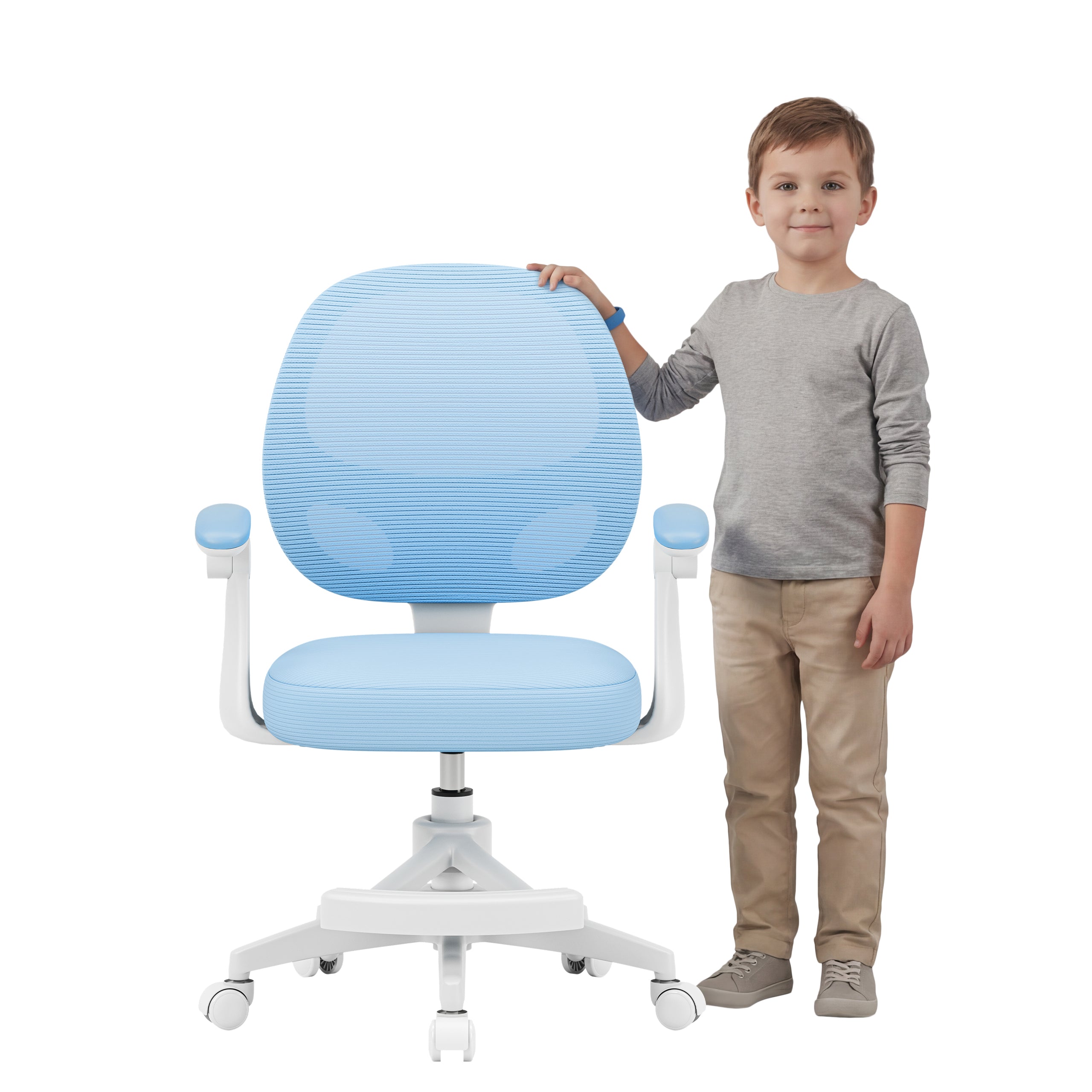 Fotel obrotowy dla dzieci Mark Adler Junior 3.1 Blue