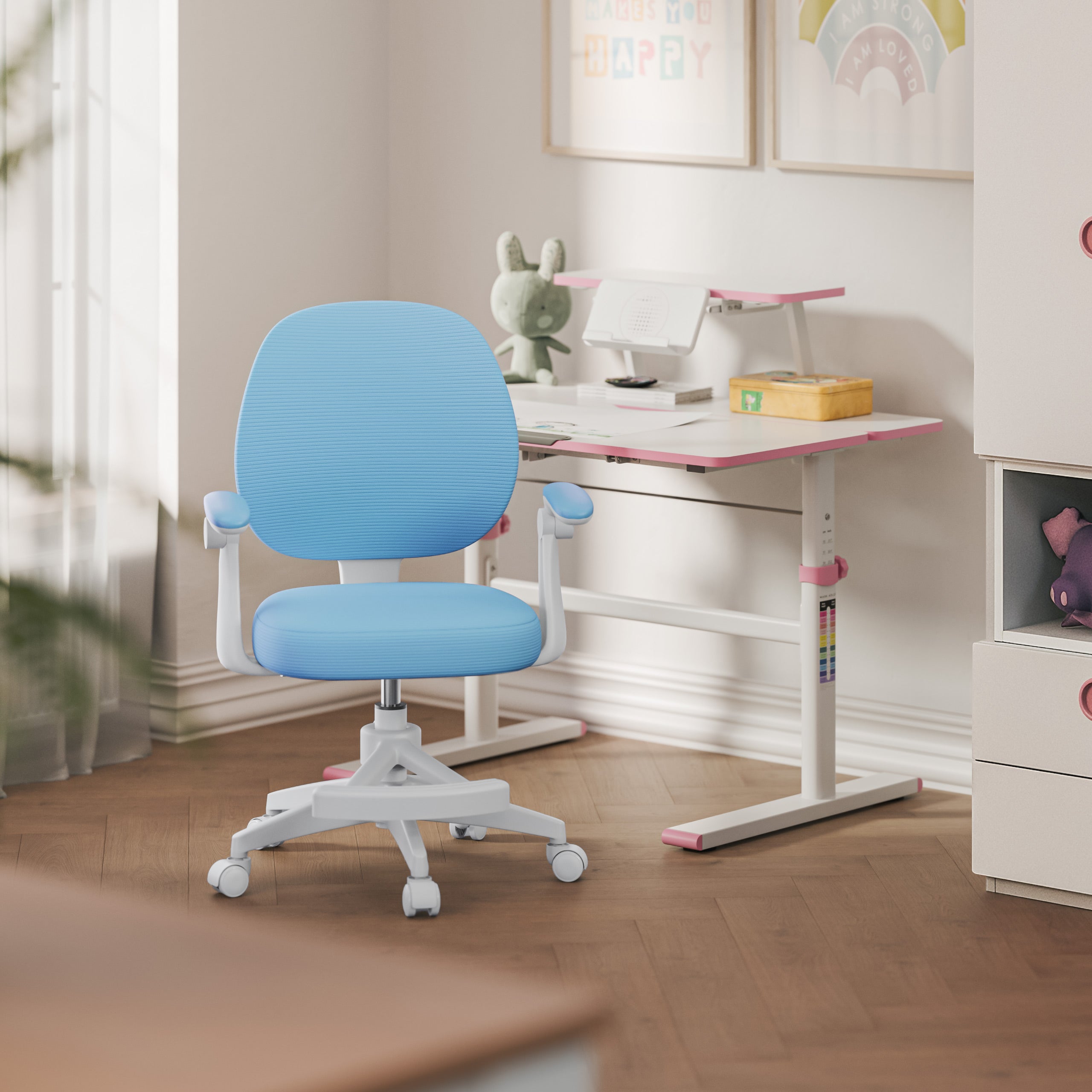 Fotel obrotowy dla dzieci Mark Adler Junior 3.1 Blue