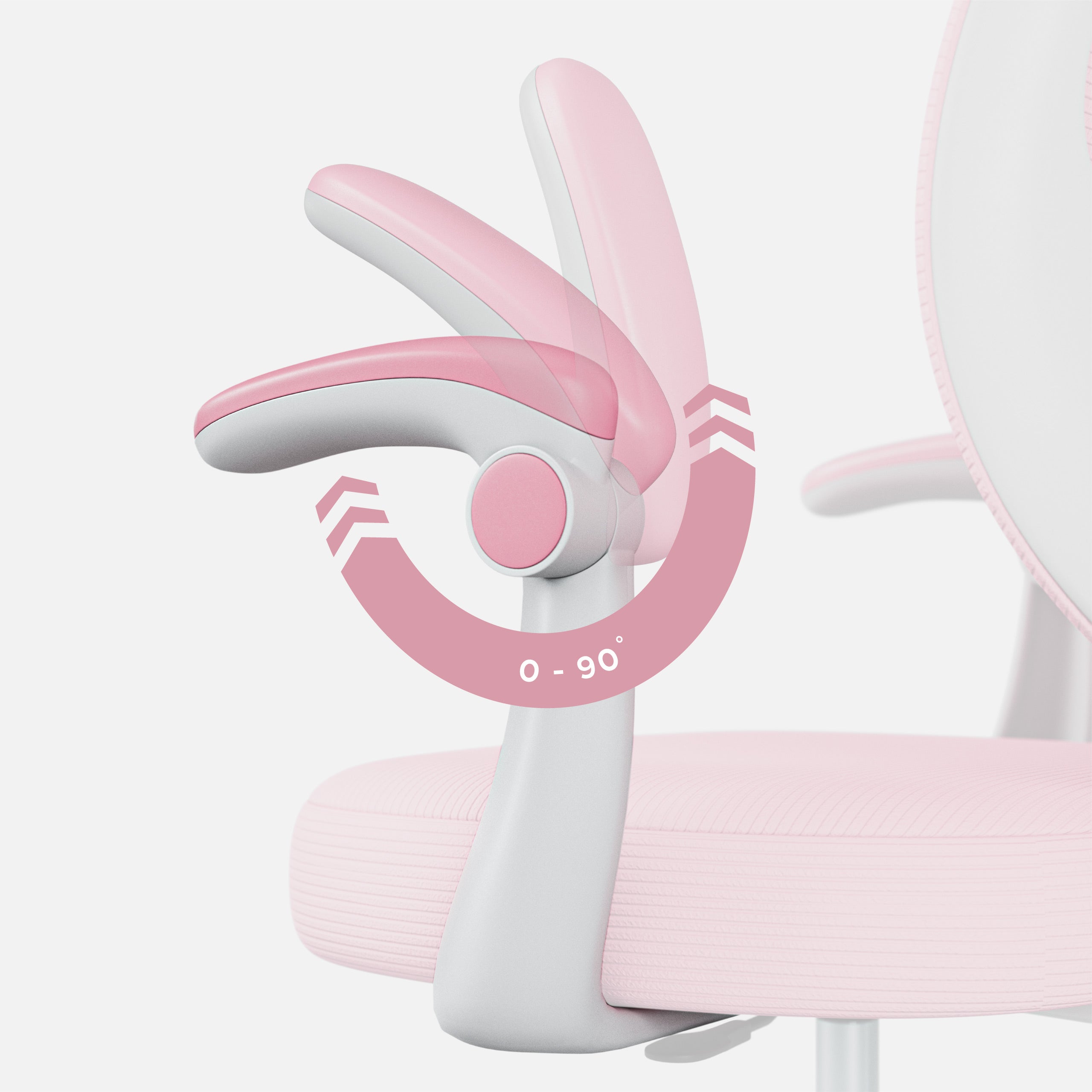 Fotel obrotowy dla dzieci Mark Adler Junior 3.1 Pink