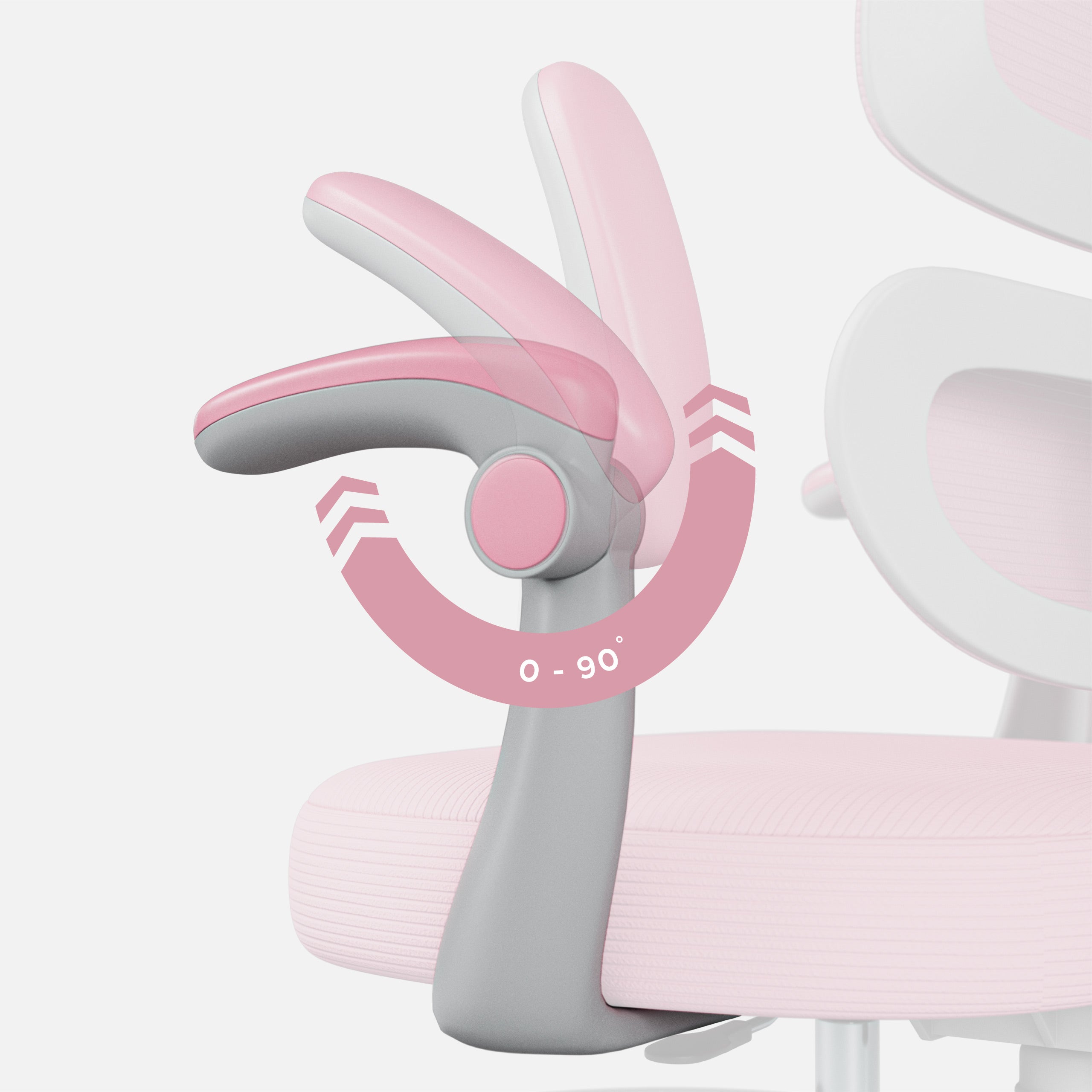 Fotel ergonomiczny dla dzieci Mark Adler Junior 4.4 Pink