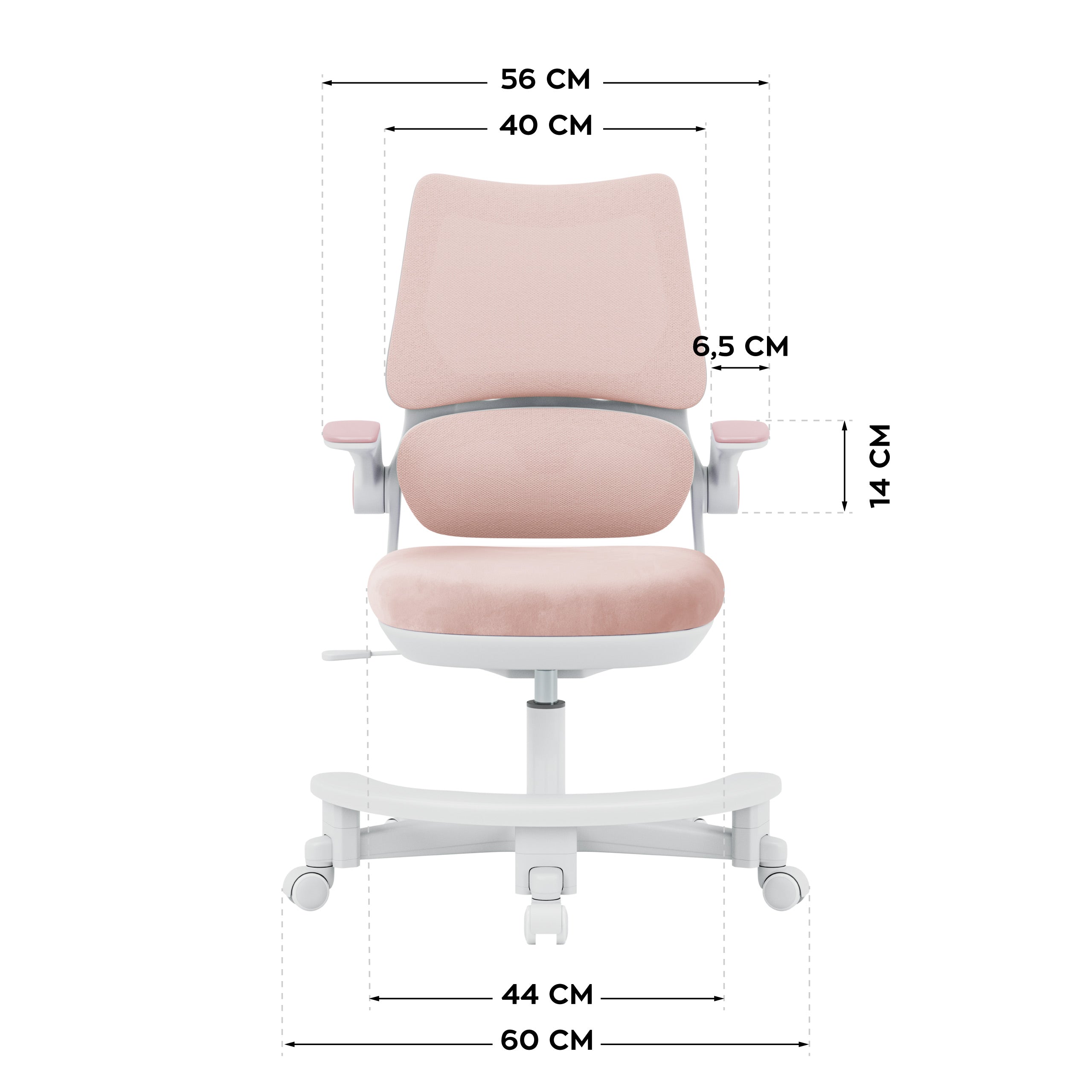 Fotel do biurka dla dziecka Mark Adler Junior 5.7 Pink