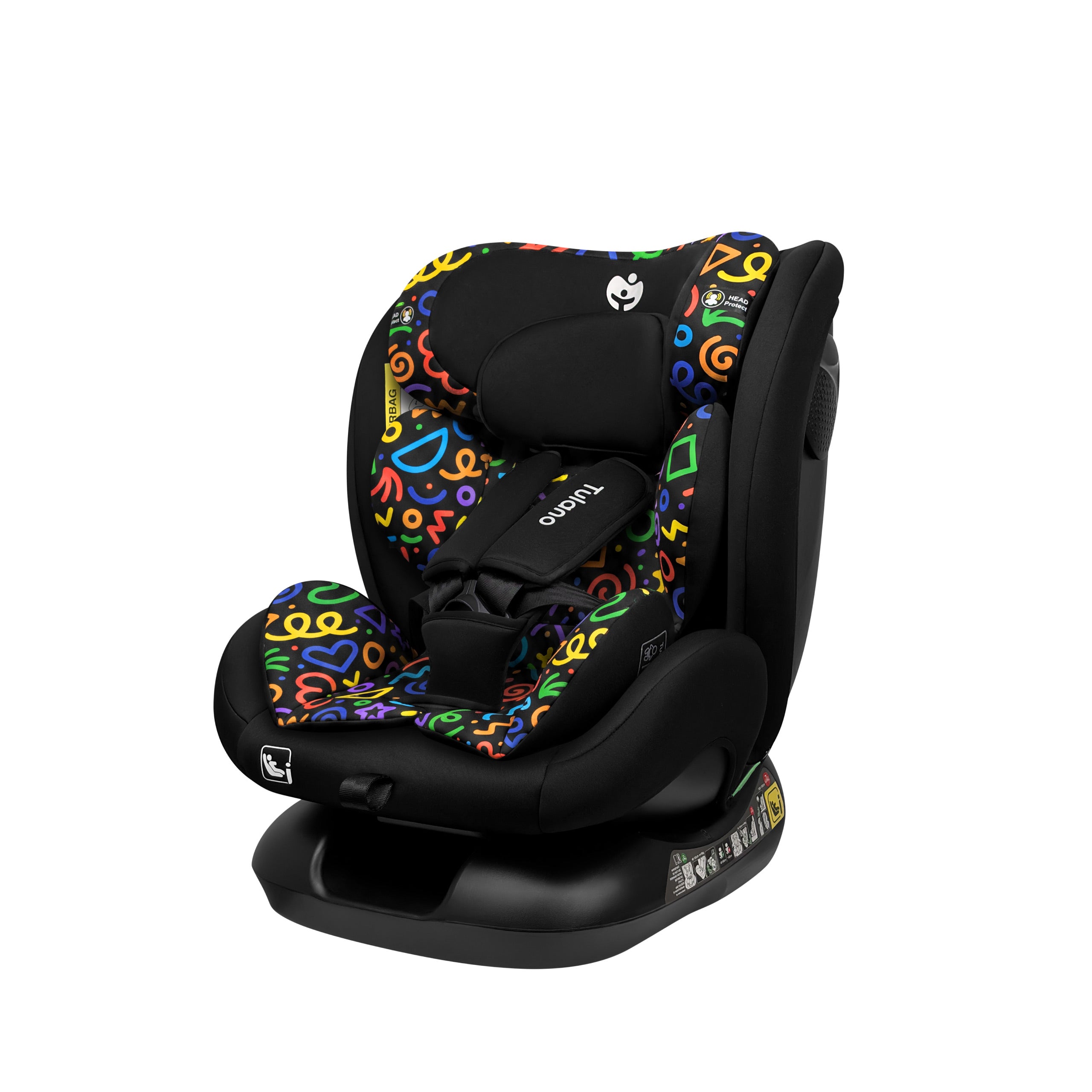 Fotelik samochodowy Tulano Loom 15 Black Loco