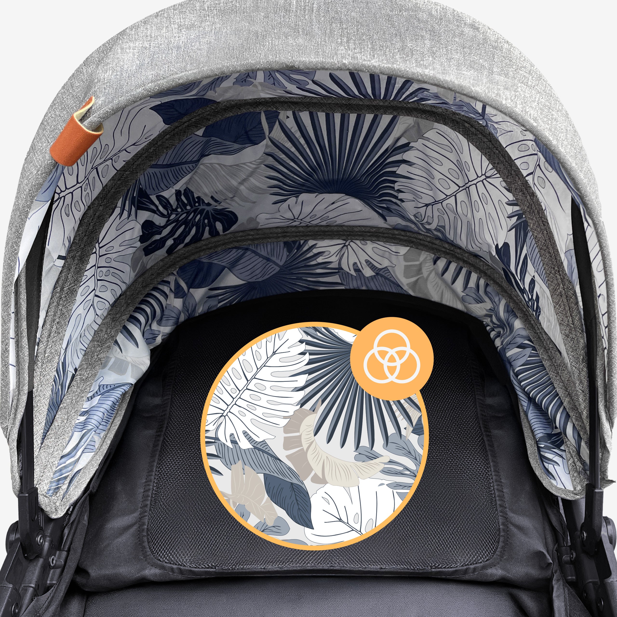 Kolorowe wnętrze budki