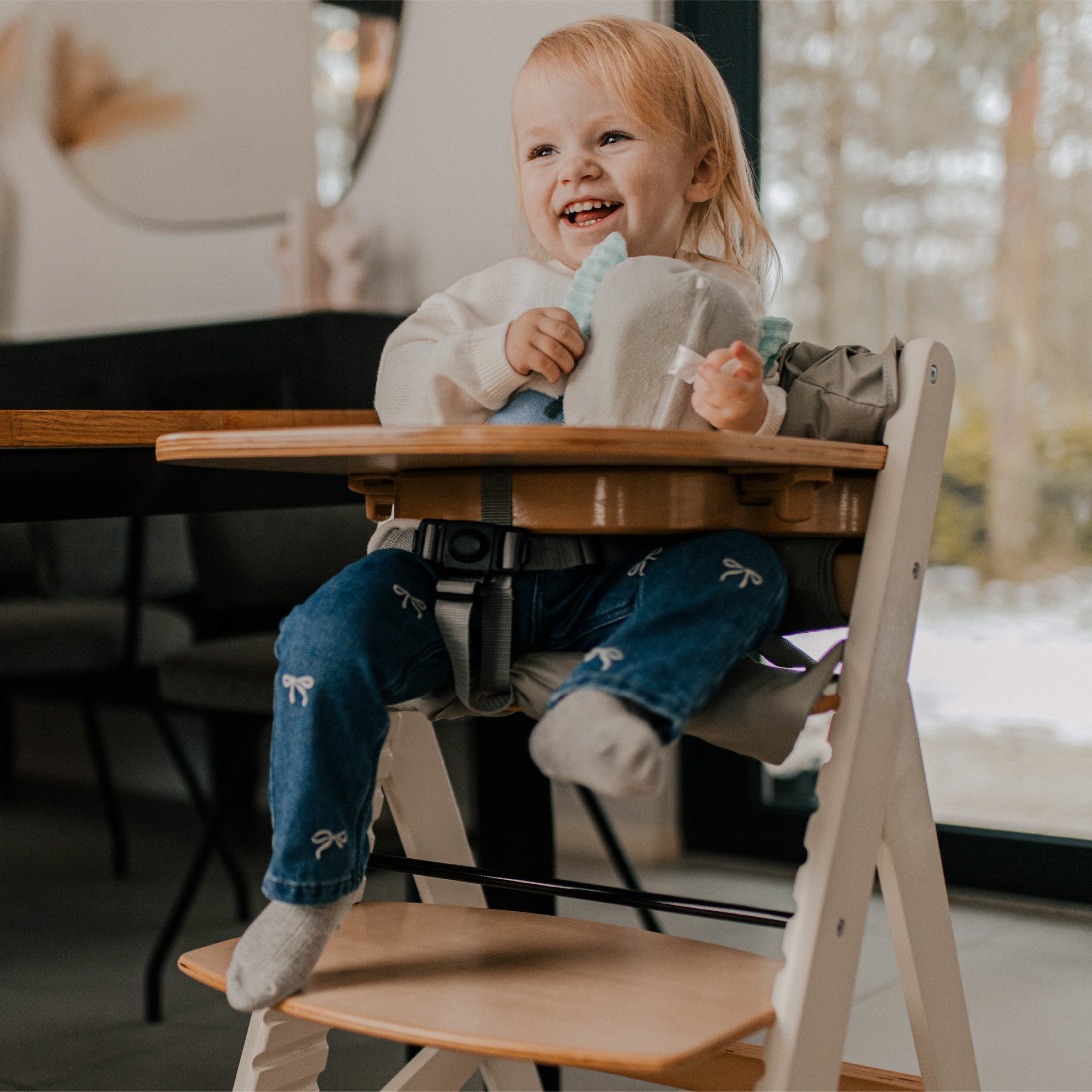 Krzesełko do karmienia drewniane Morsel 40