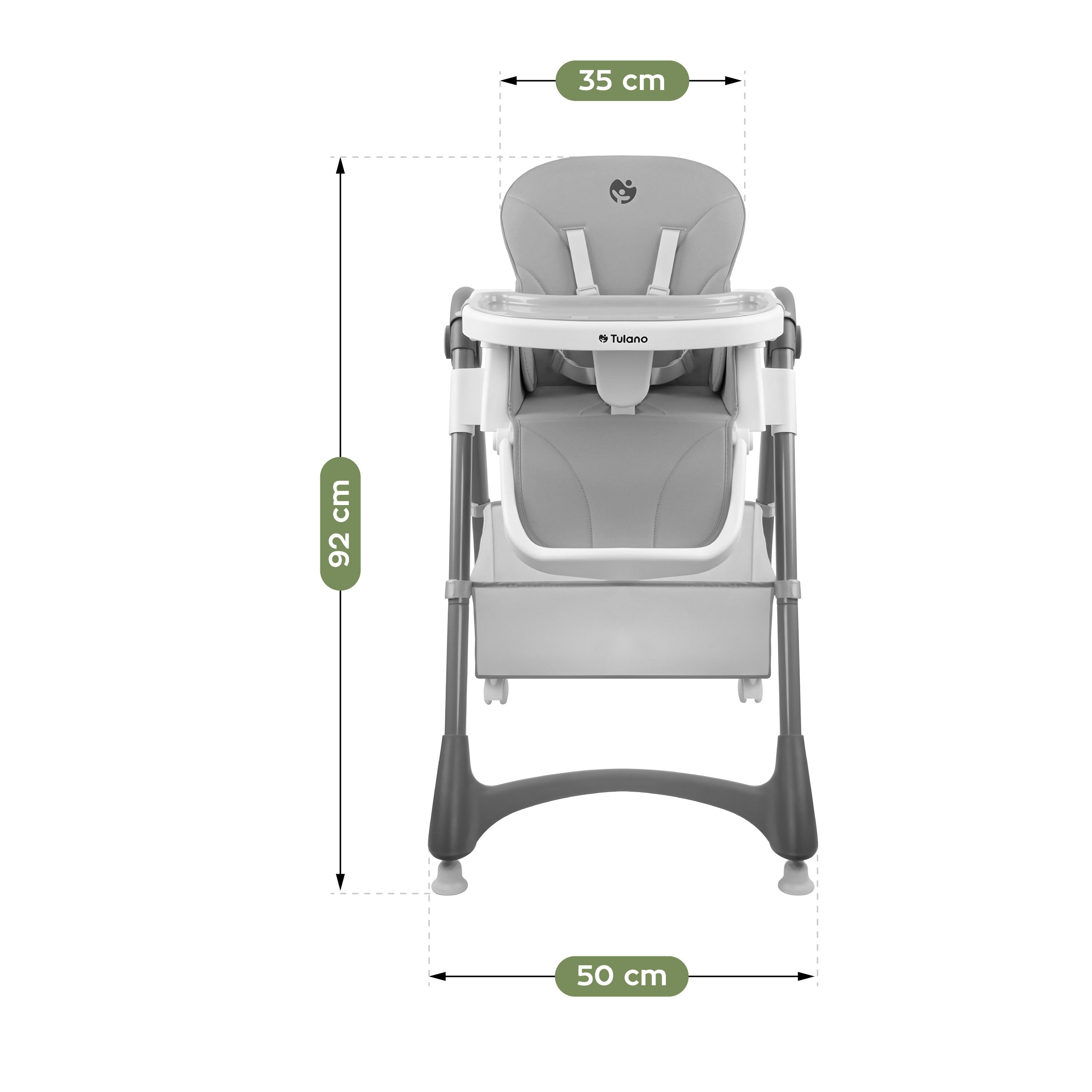 Krzesełko do karmienia składane Tulano Morsel 30