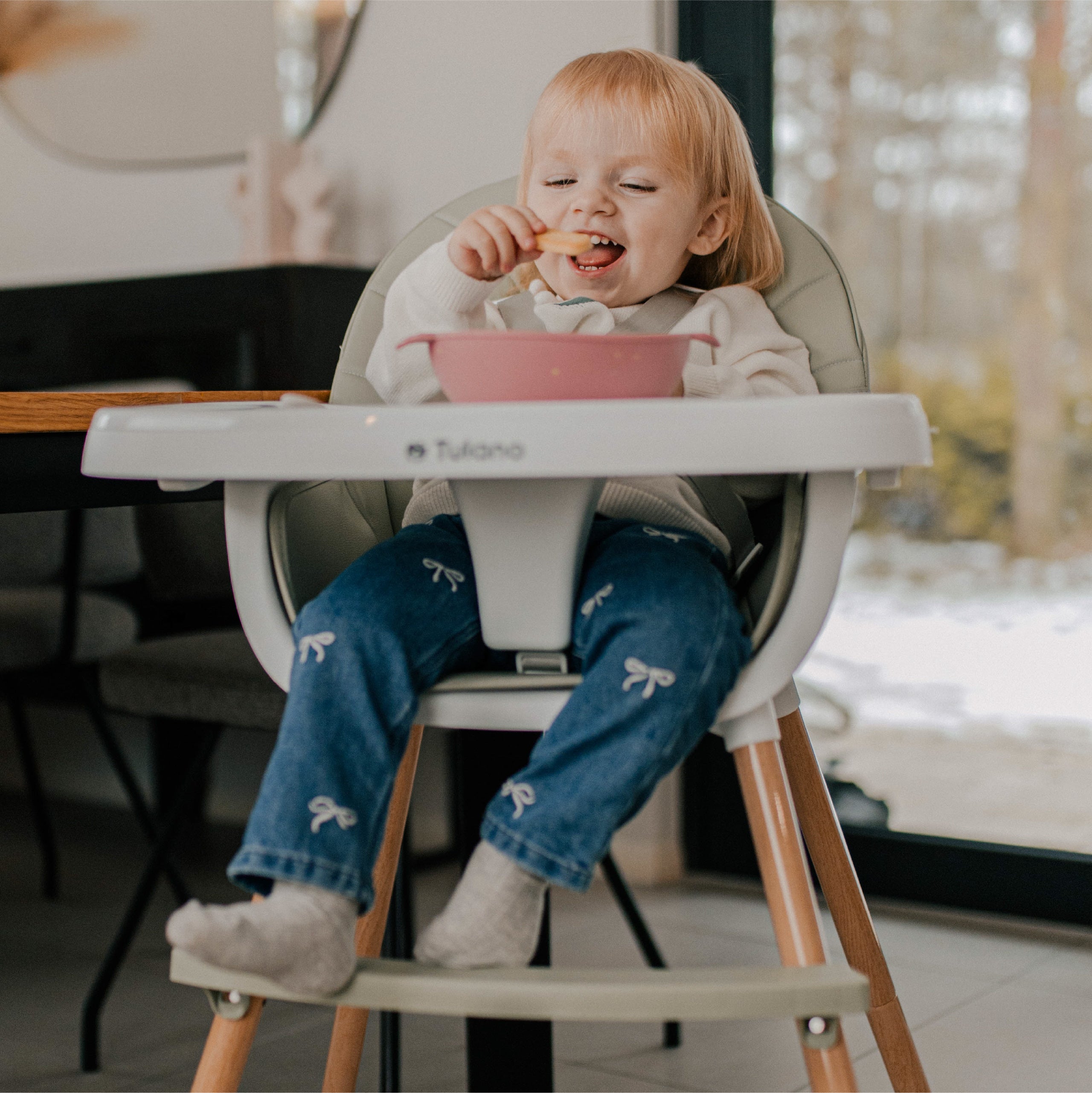 Wygodne krzesło dla starszaka